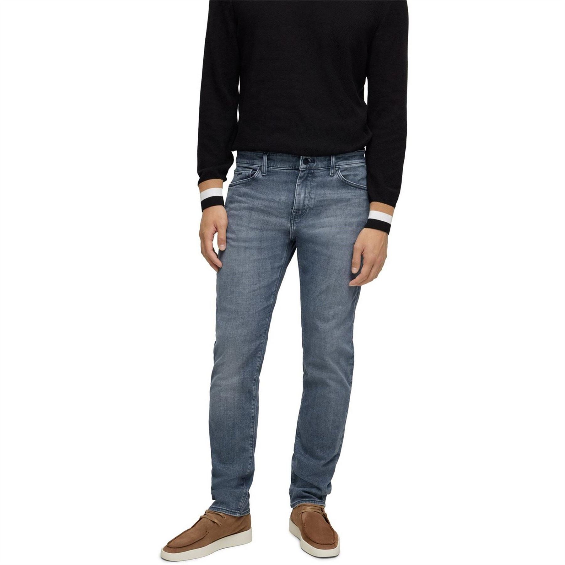 Boss Maine3 Slim Fit Mid Rise Jeans