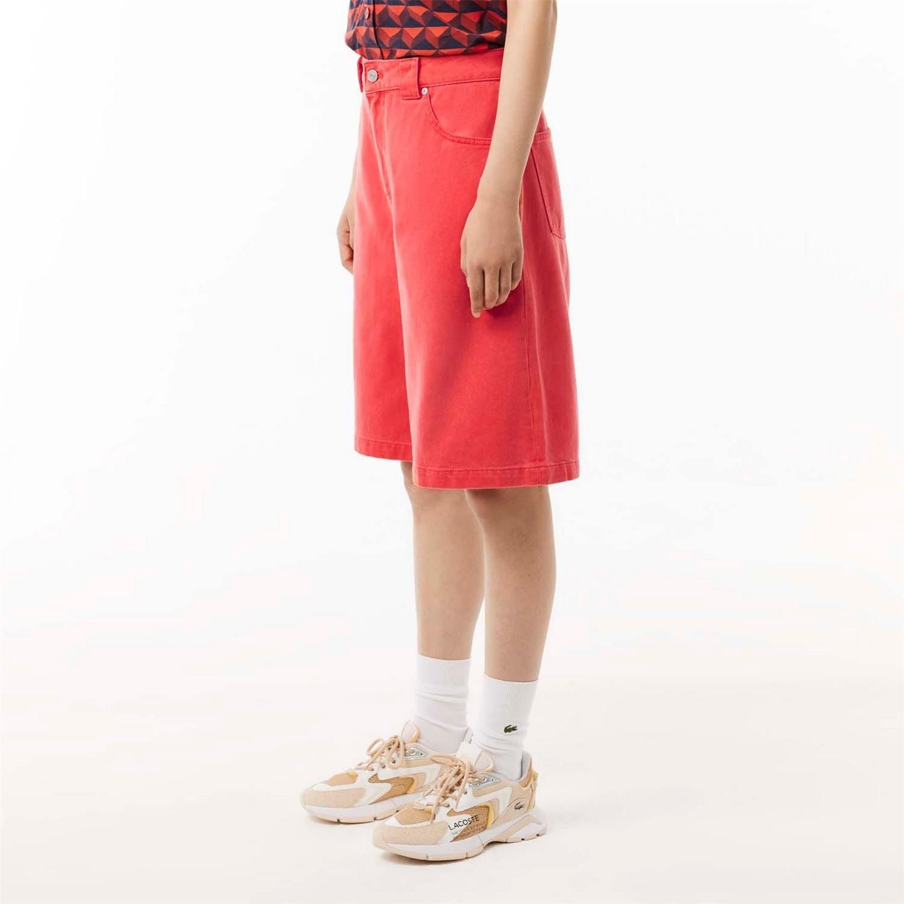Lacoste Natural Dye Bermuda Shorts