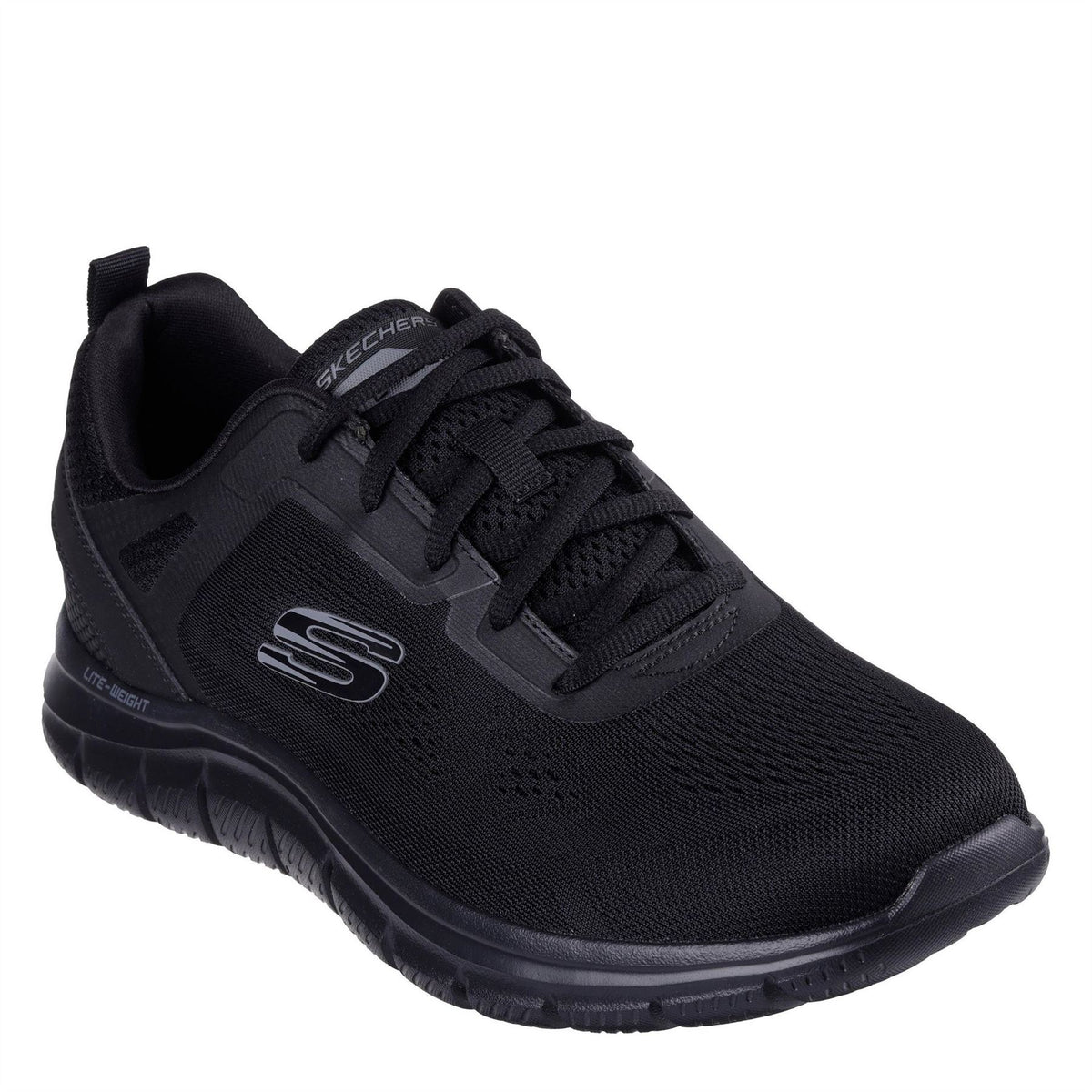 Skechers Track Broader Lace Up Low Top Trainers