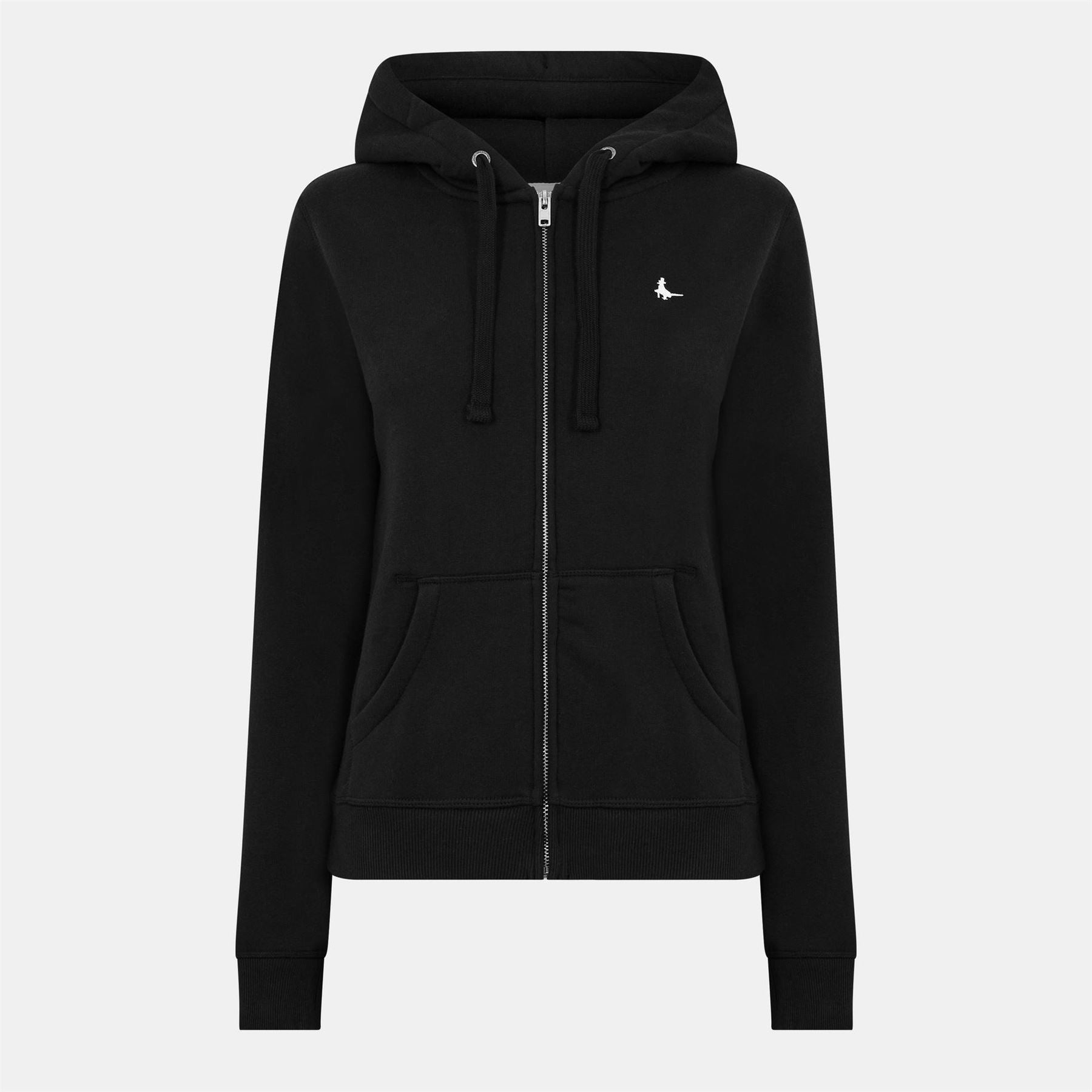 Jack Wills Pheasant Logo Zip Hoodie
