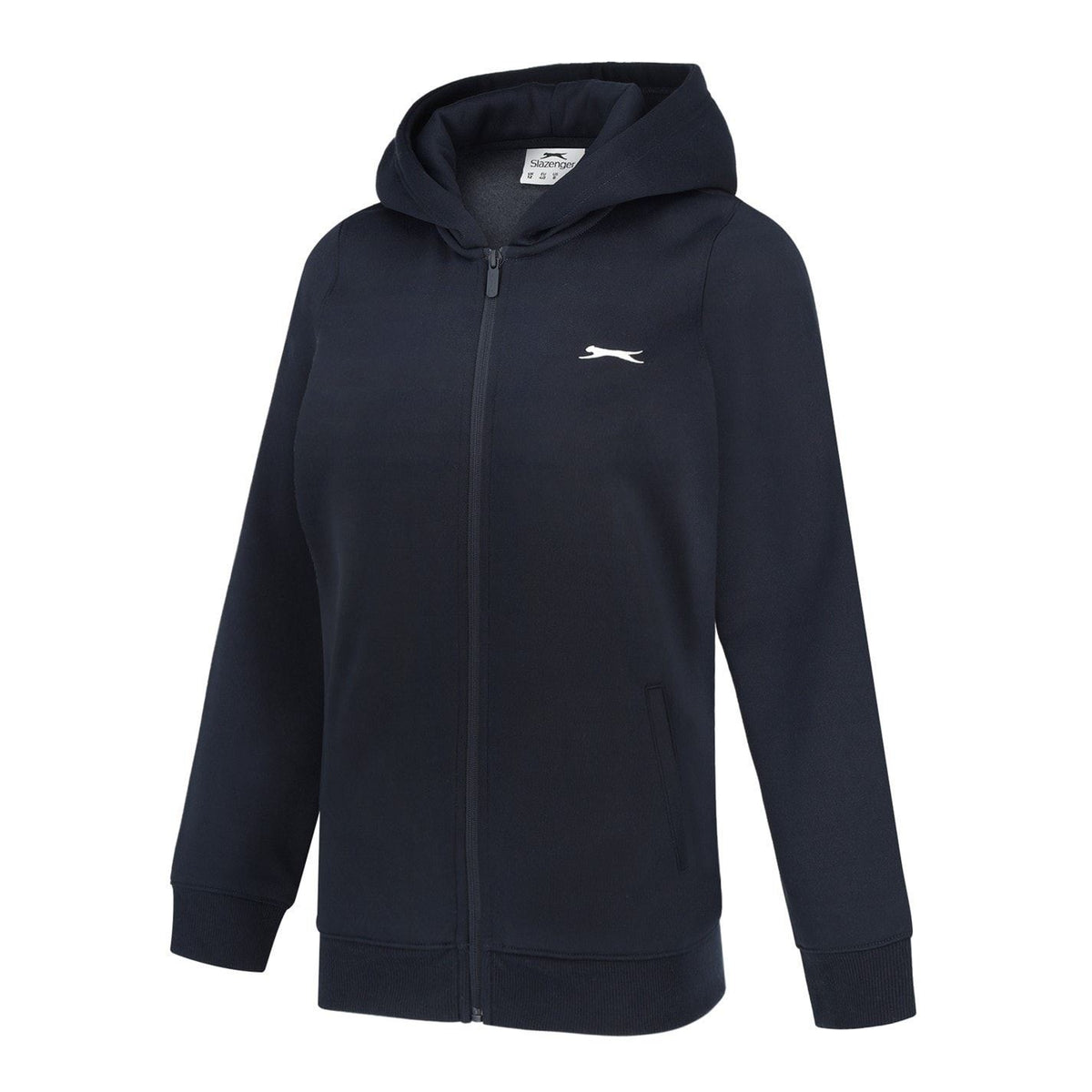 Slazenger Womens Fitted Full Zip Hoodie