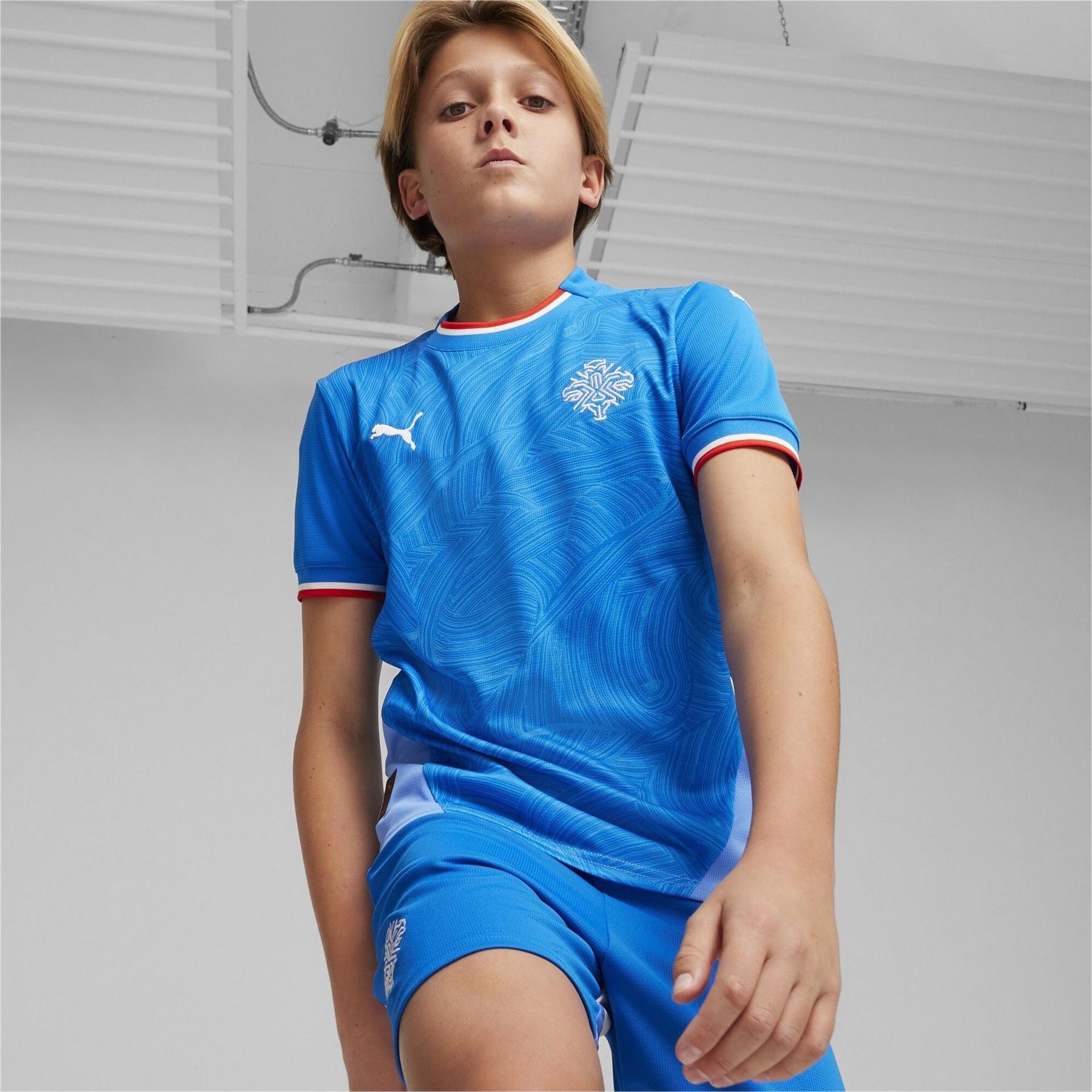 Puma Iceland Home Shirt 2024 Juniors
