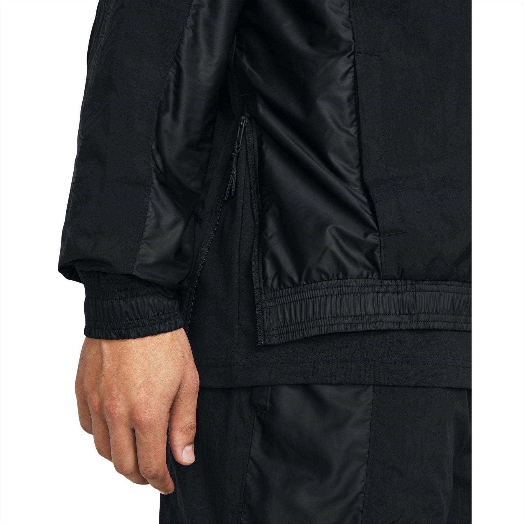 Under Armour Curry Hooded Ribbed Cuff Performance Jacket