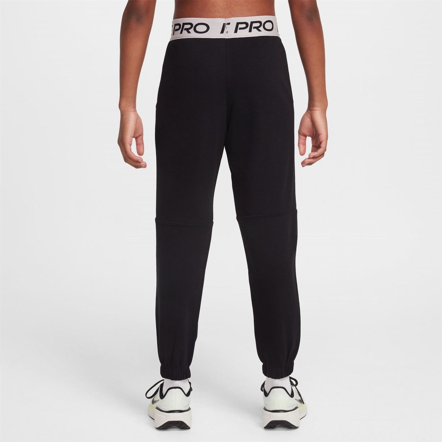 Nike Pro Fleece Solid Patterned Slim Joggers