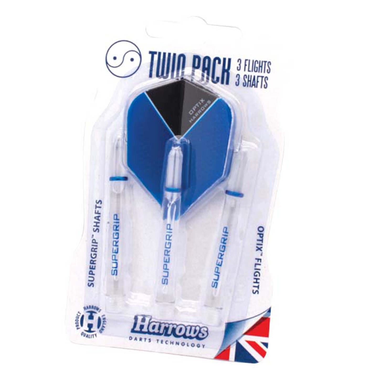 Harrows Darts Supergrip Twin Pack Set