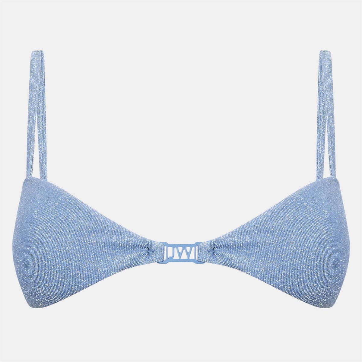 Jack Wills Glitter Clasp Front Bikini Top