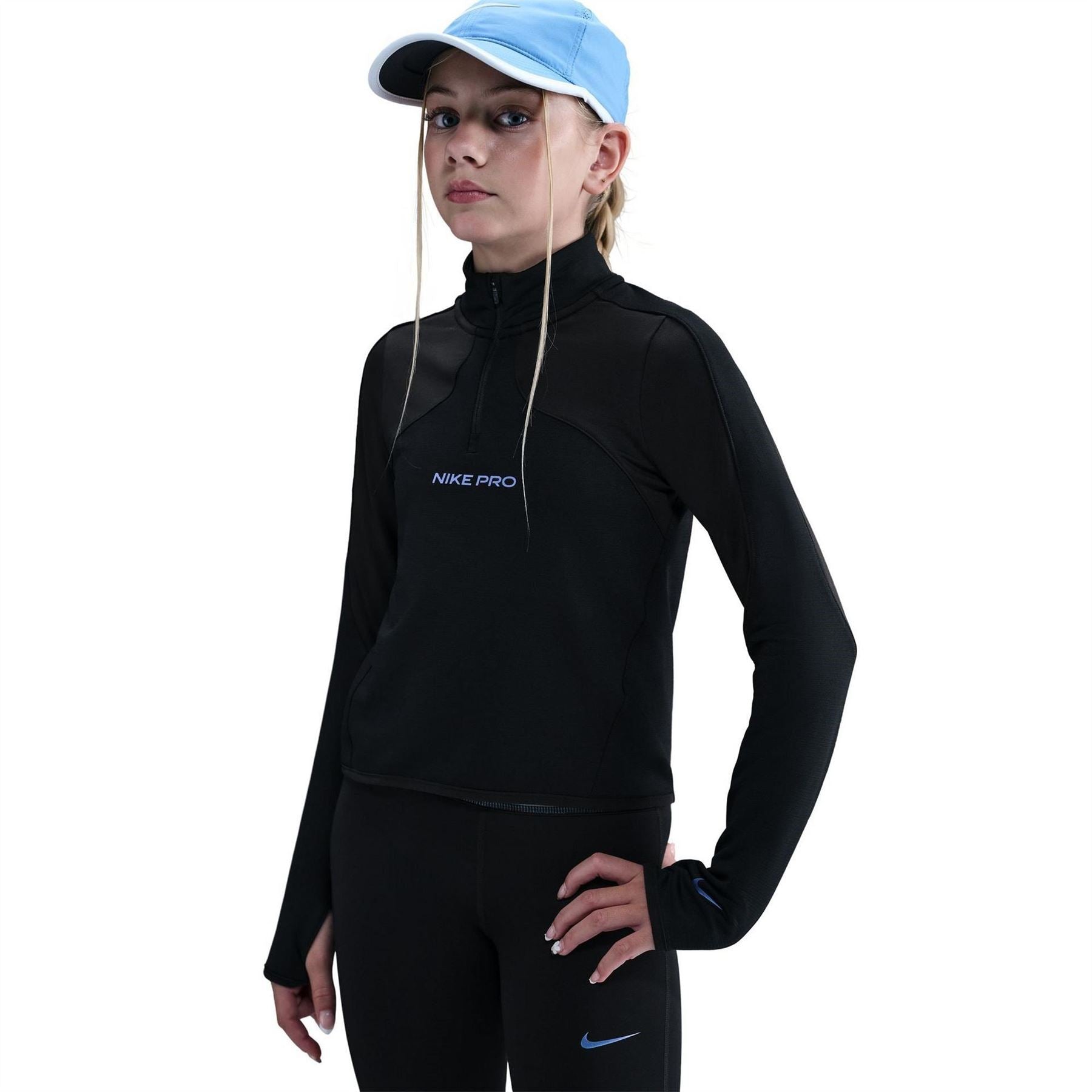 Nike Quarter Zip Fleece Top