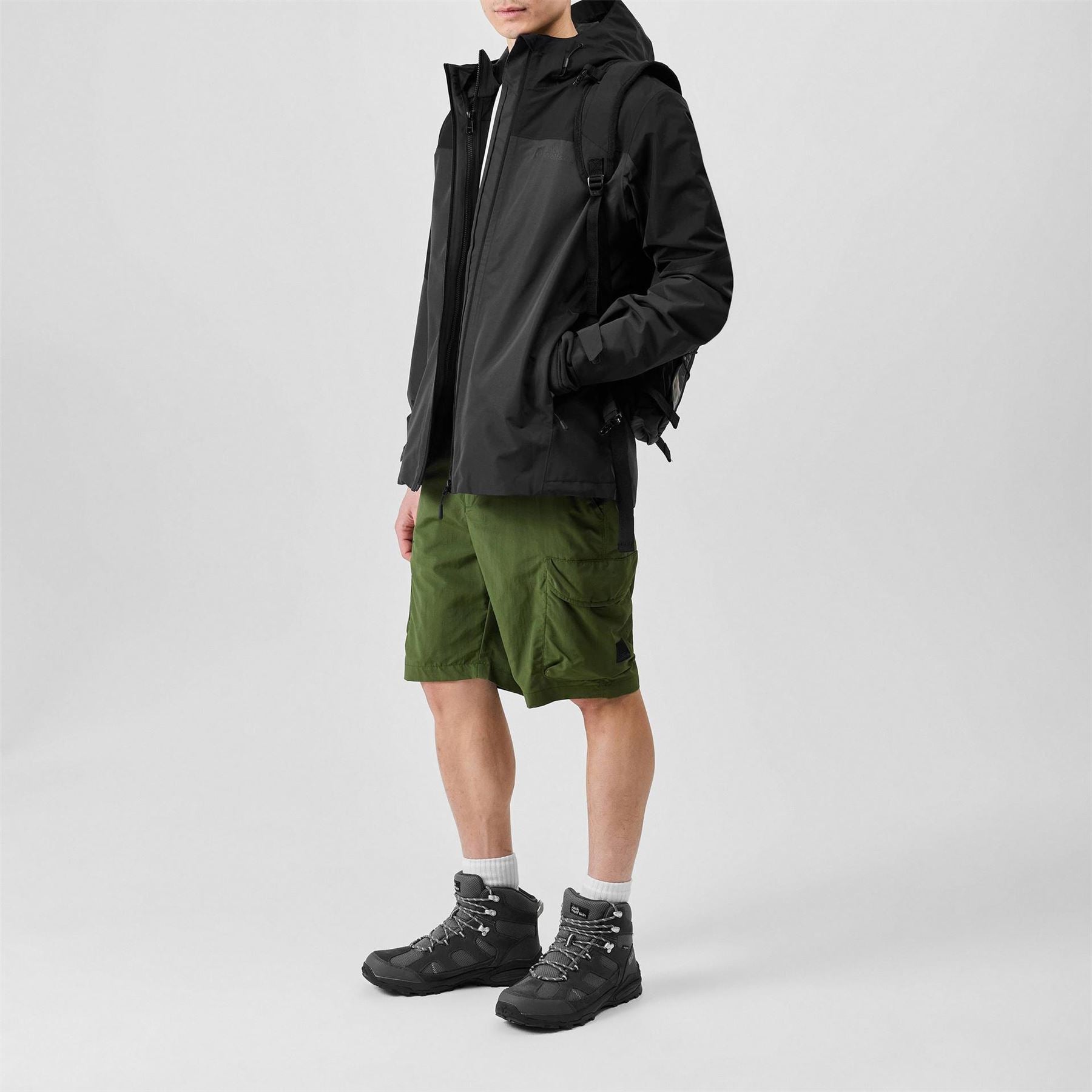 Jack Wolfskin Glaabach Hooded Three-in-One Jacket