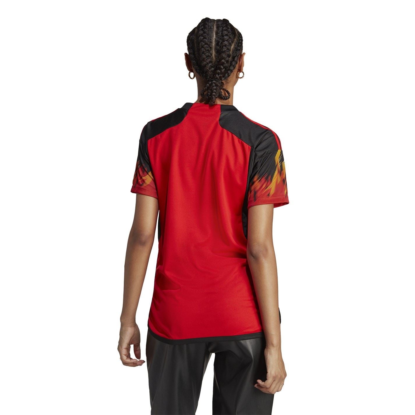 adidas Womens Belgium Home Shirt 2022