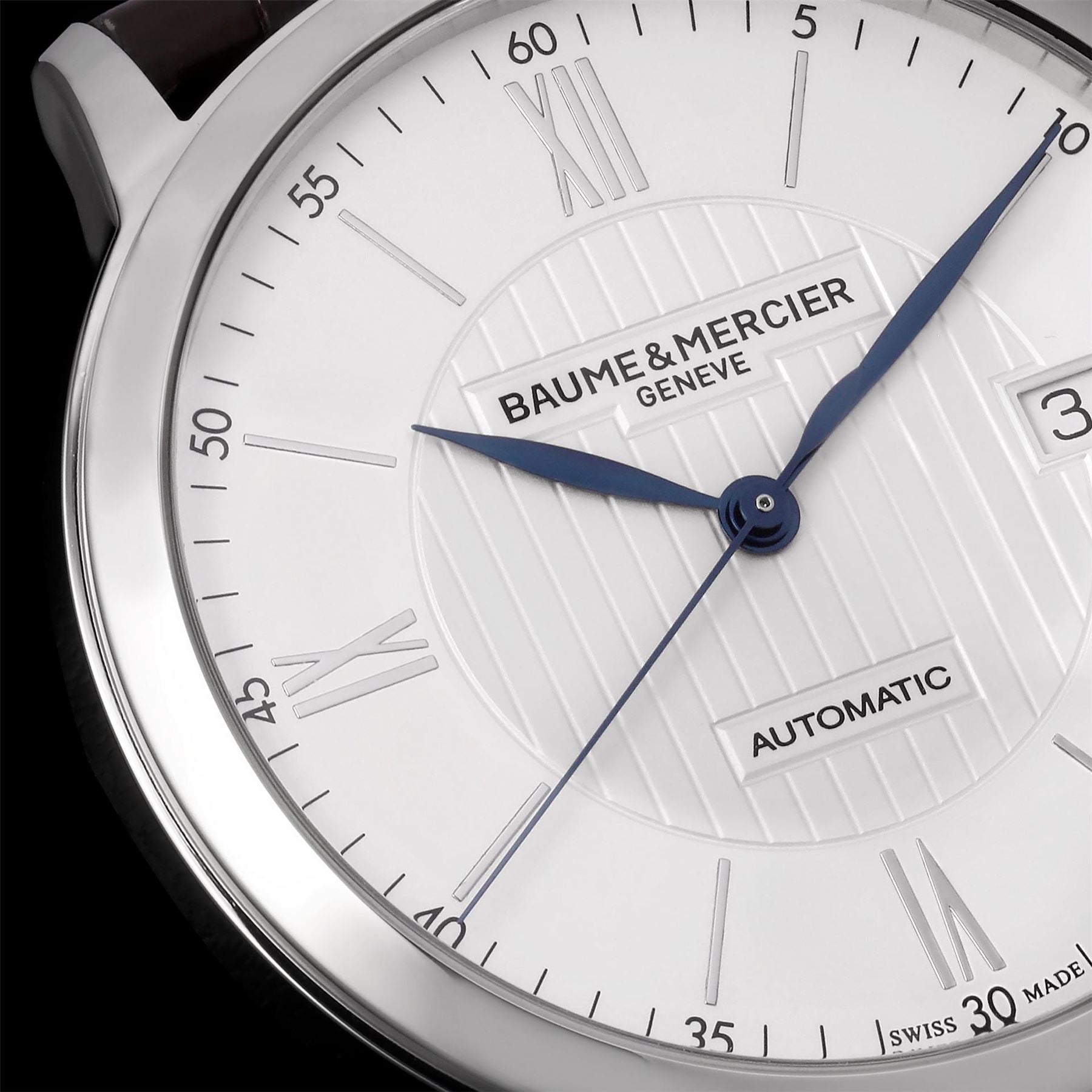 Baume and Mercier Classima Automatic Dress Alligator Leather Analogue Watch