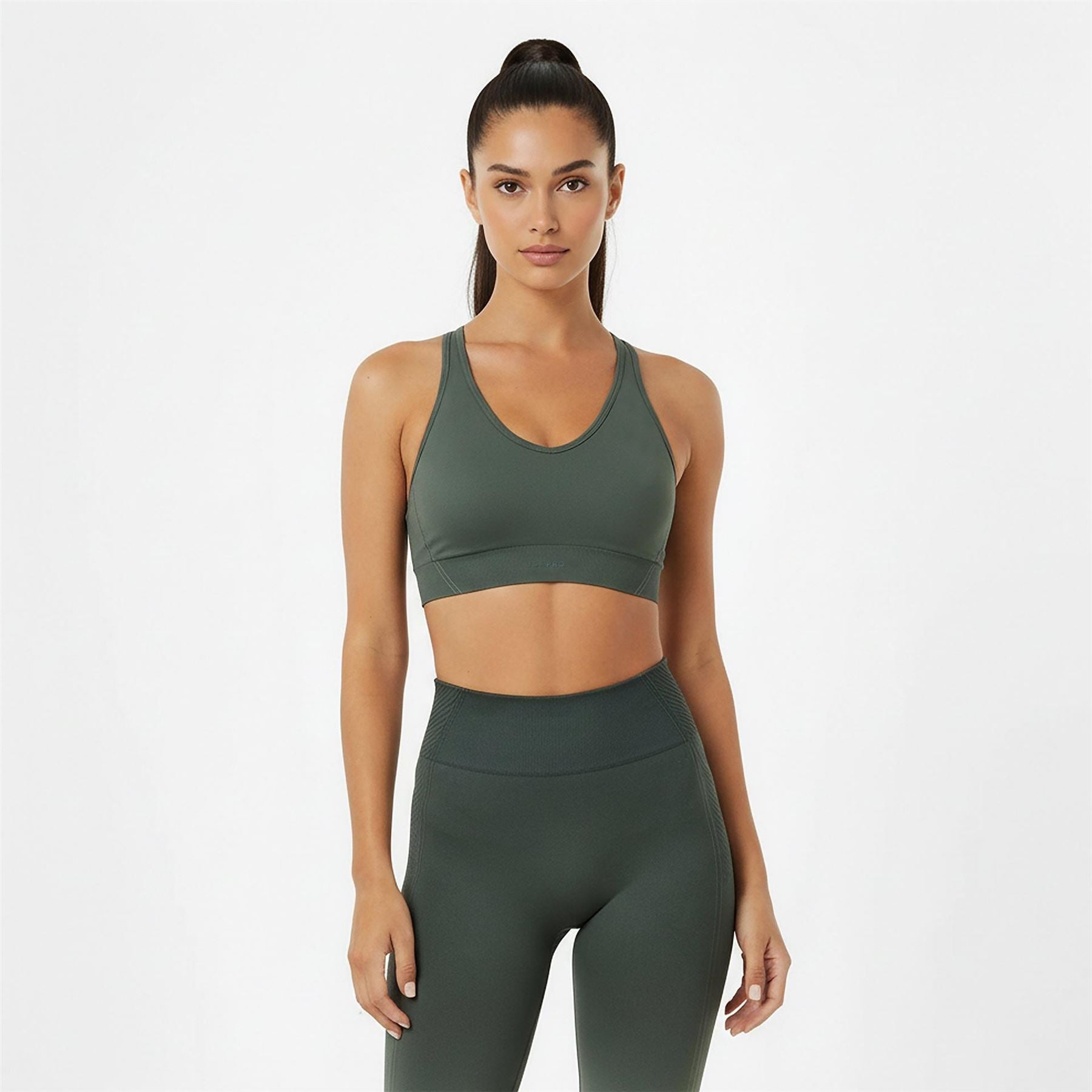USA Pro Scoop Back Low Impact Sports Bra