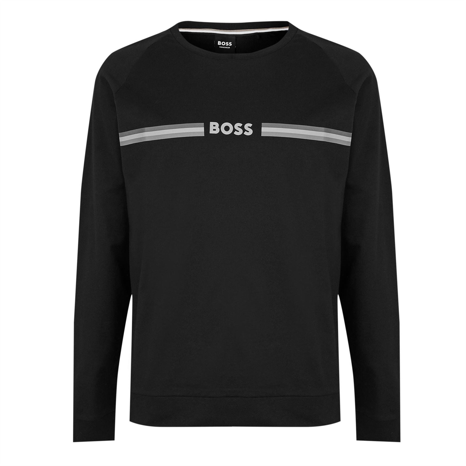 Boss Crew Neck Long Sleeve Sweatshirt