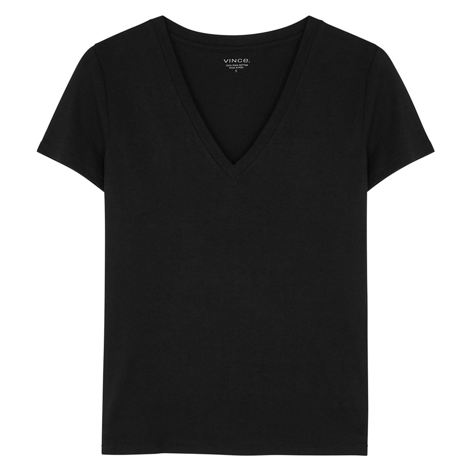 Vince Essential V Nk Tee