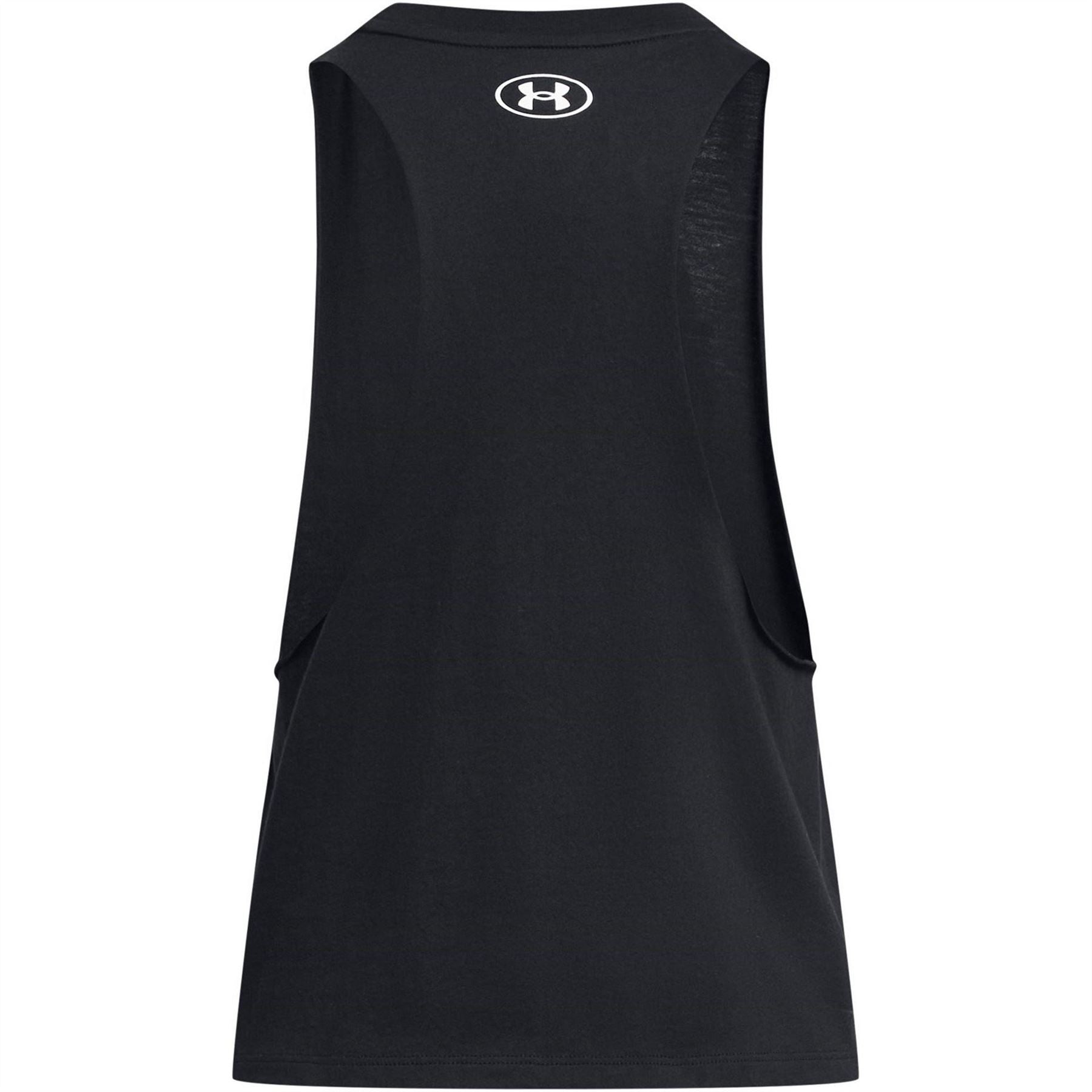 Under Armour Flame Graphic Cropped Relaxed Fit Tank