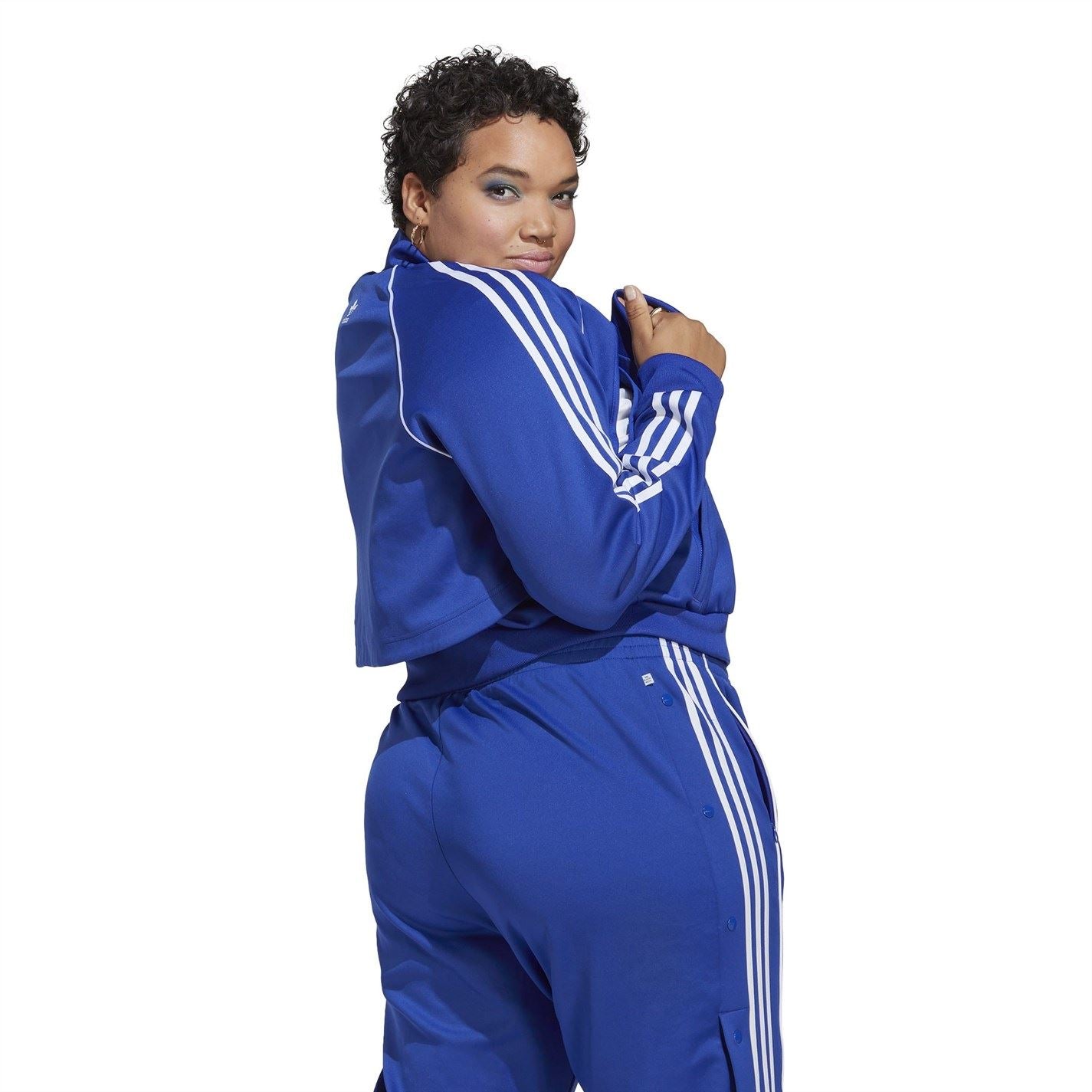 adidas Originals Womens Always Original Sst Plus Size Track Jacket