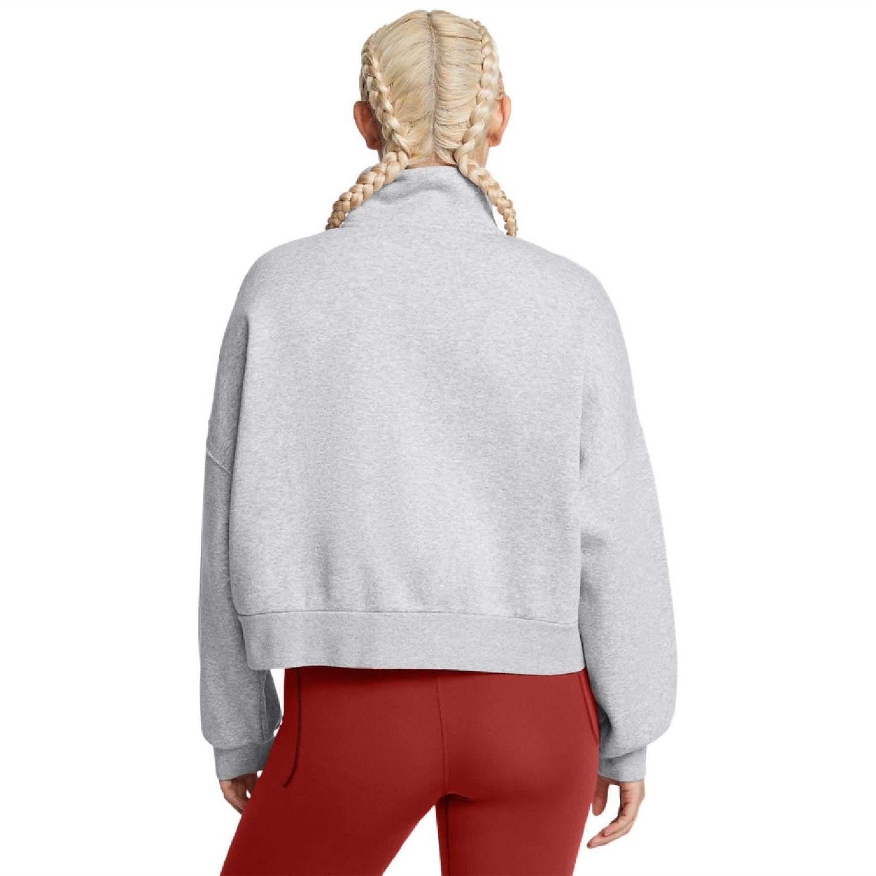 Under Armour Fleece Oversized Half Zip Top