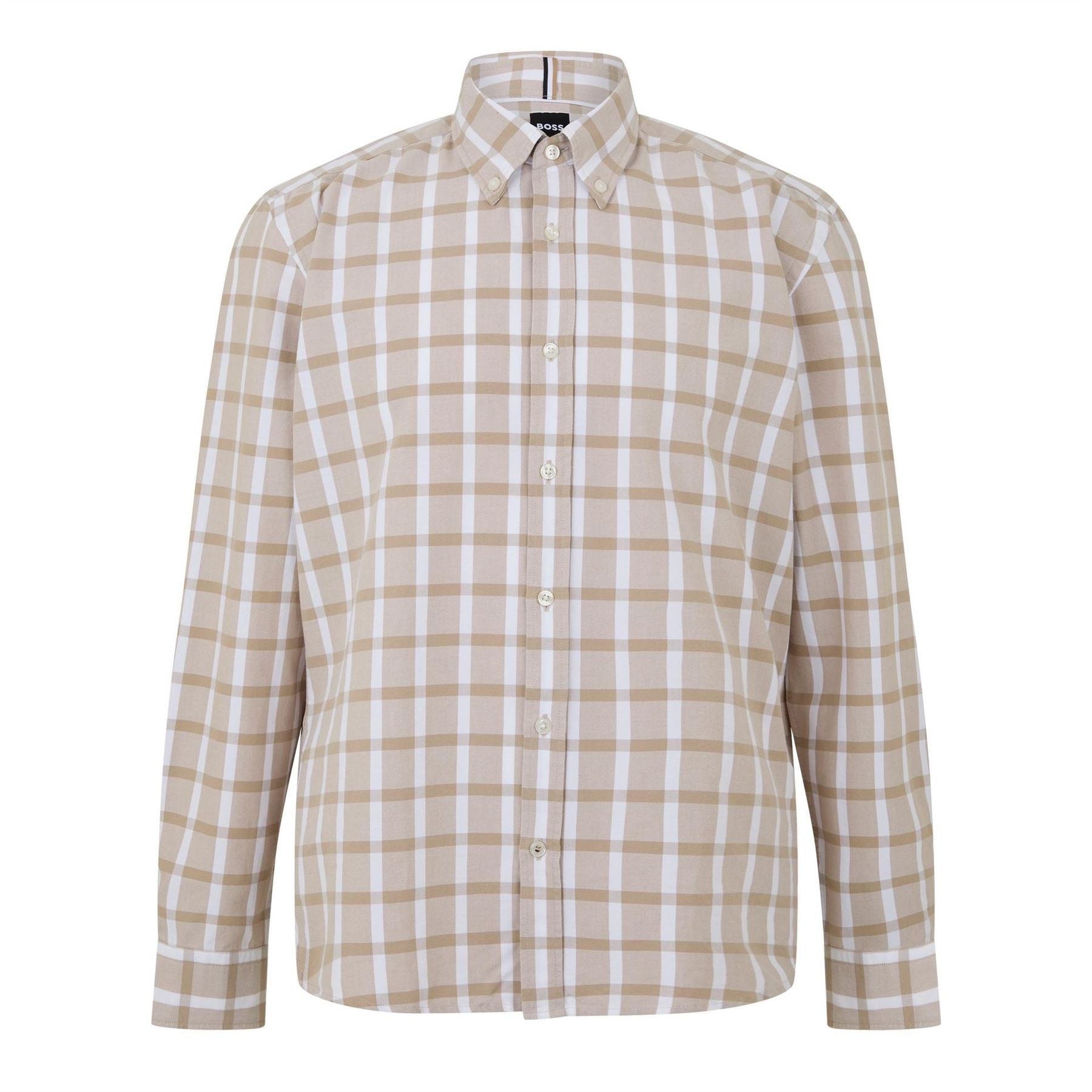 Boss Hbb Cliam Bd Ck Patterned Long Sleeve Shirt
