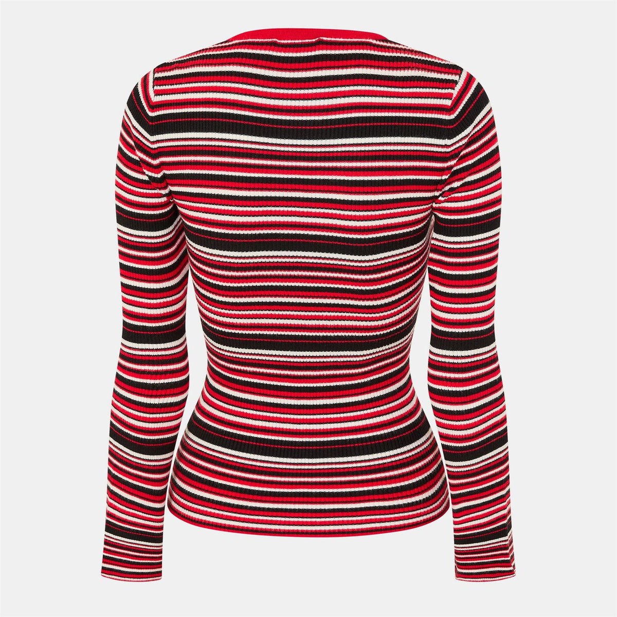 Nobodys Child Stripe Structured Knit Crew Neck Jumper