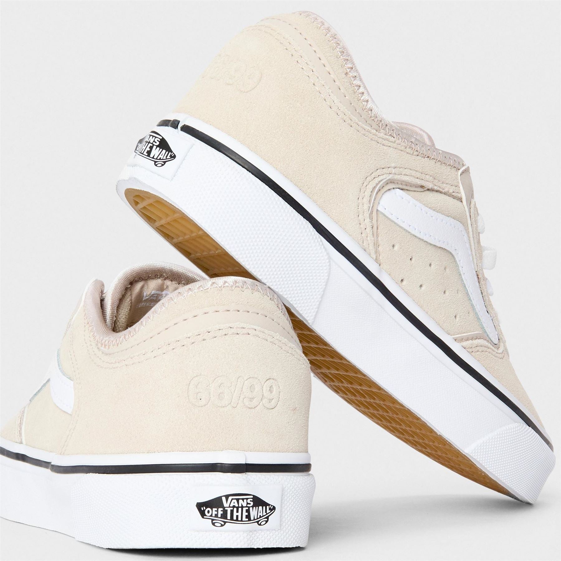 Vans Adults Rowley Classic Moss Gray True White Canvasas Low Trainers
