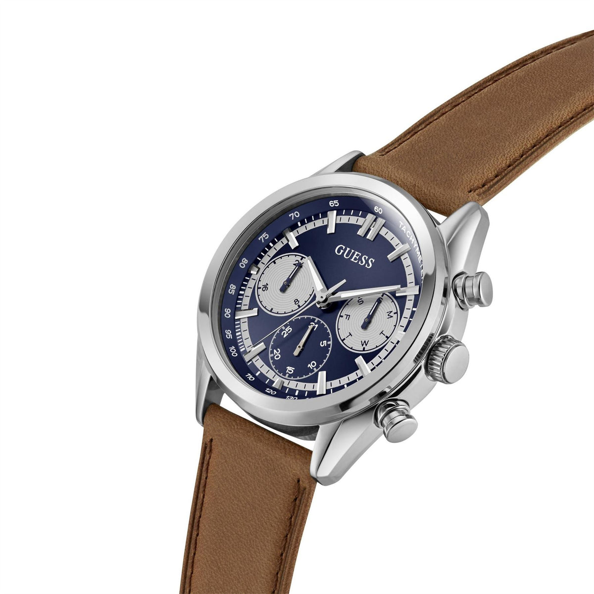Guess SN71 Racing Leather Single Wrap Analogue Watch
