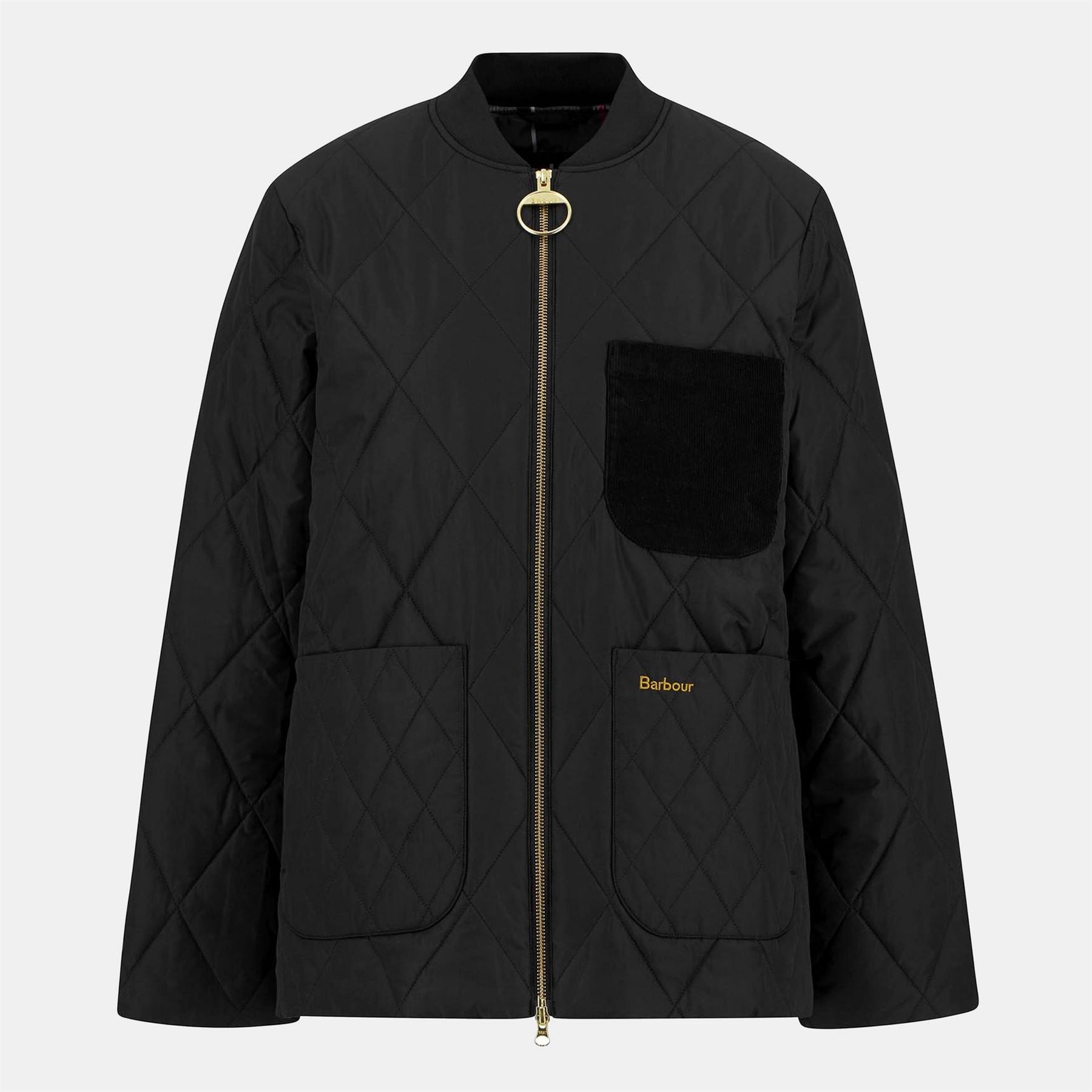 Barbour Leonie Long Sleeve Full Zip Quilted Jacket