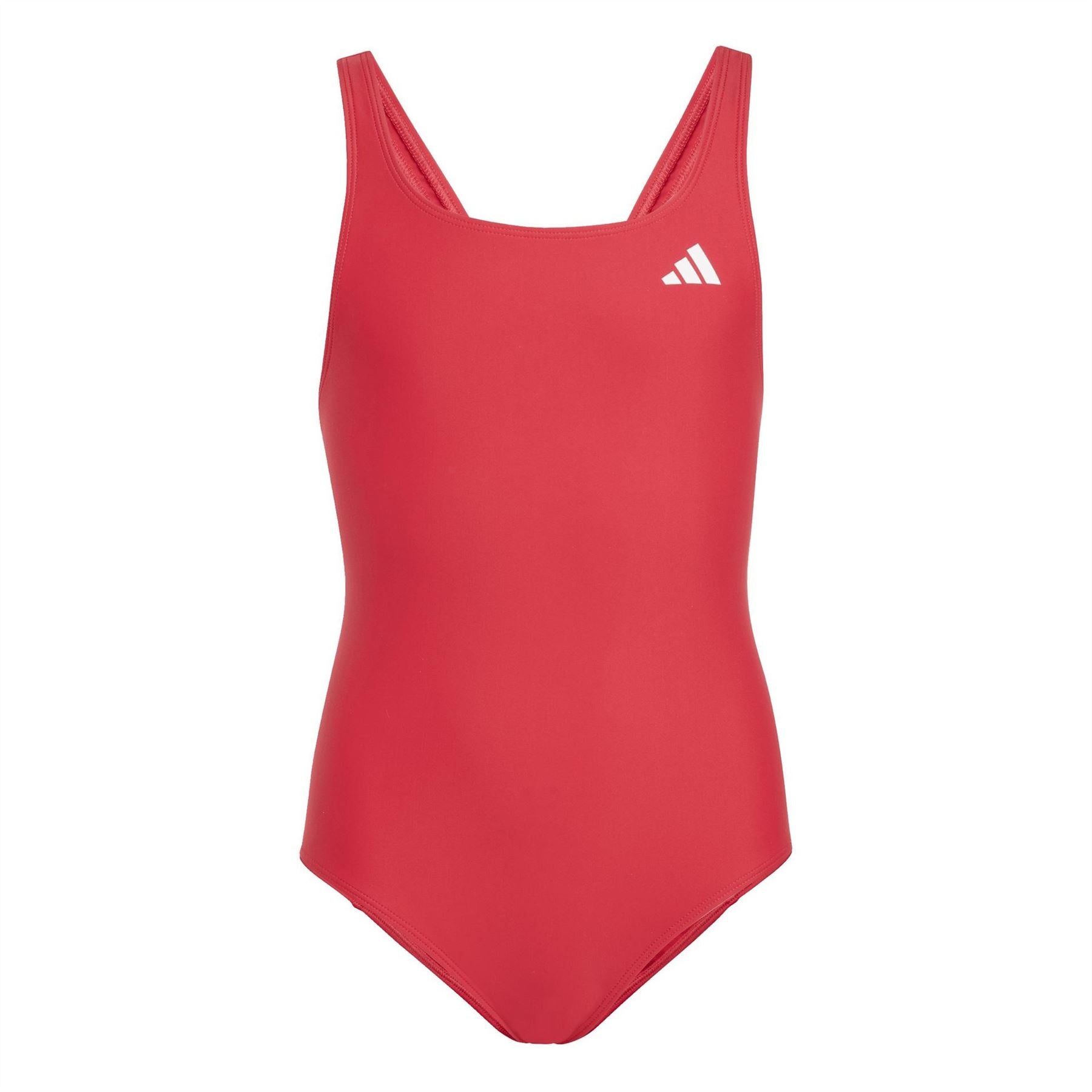 adidas Solid Small Logo Swimsuit