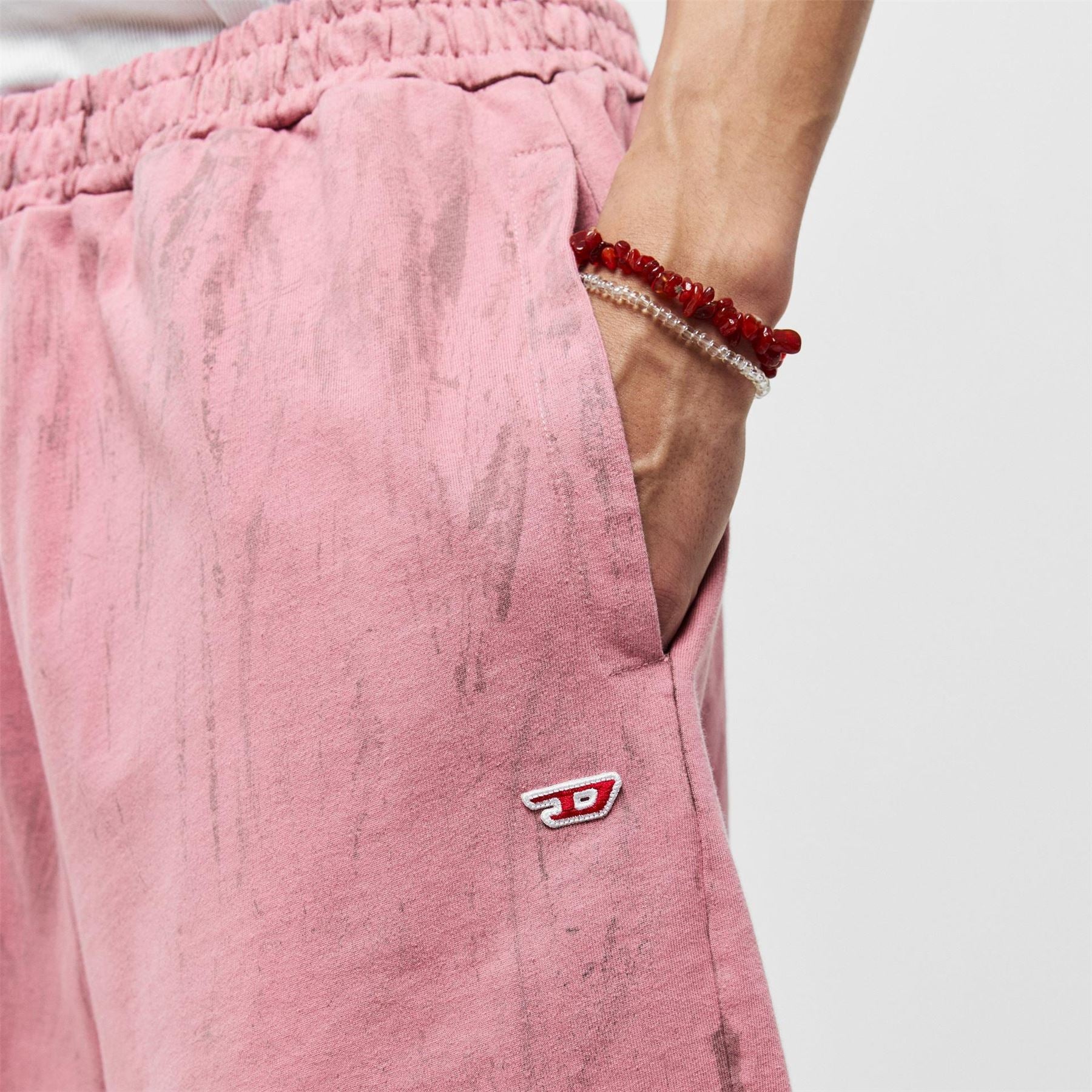 Diesel Crwn Textured Sweat Shorts
