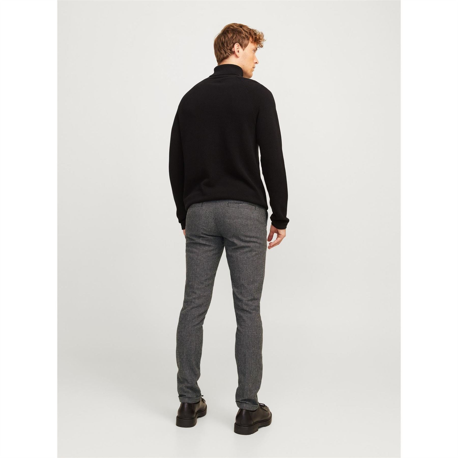 Jack and Jones Henry Heathered Straight Leg Chinos