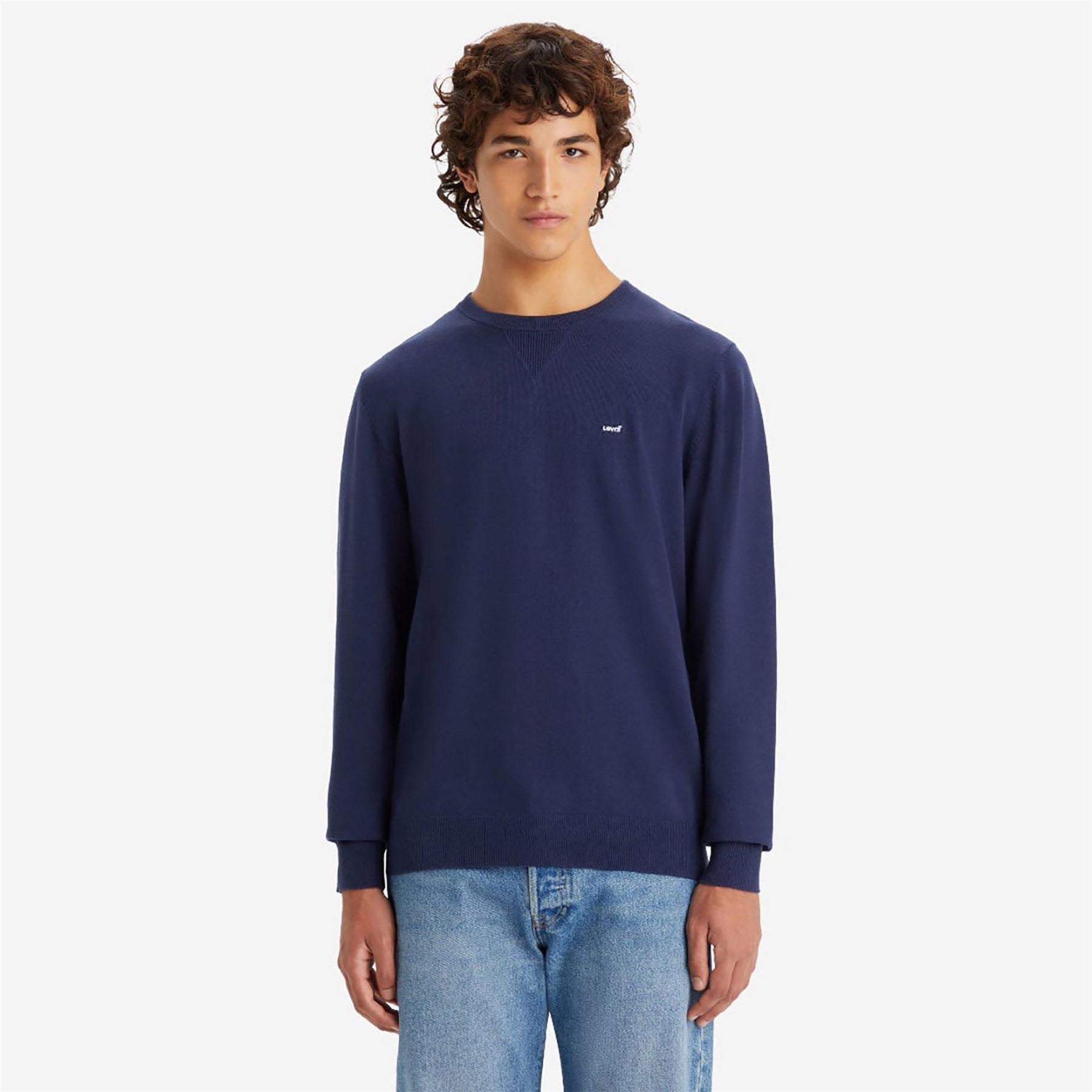 Levis Lightweight Hm Sweater Mid Ton