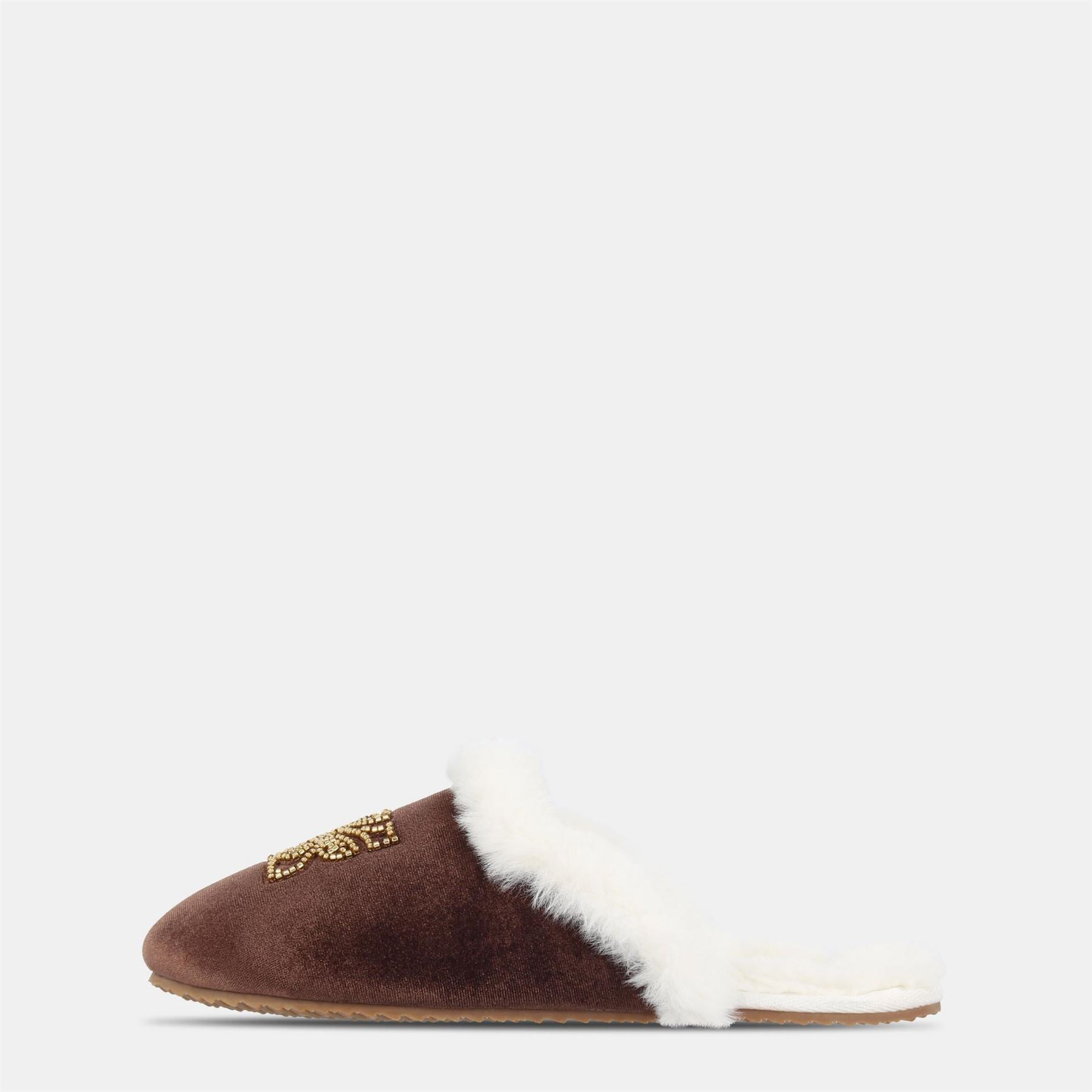 Biba Embroidered Closed Toe Mules