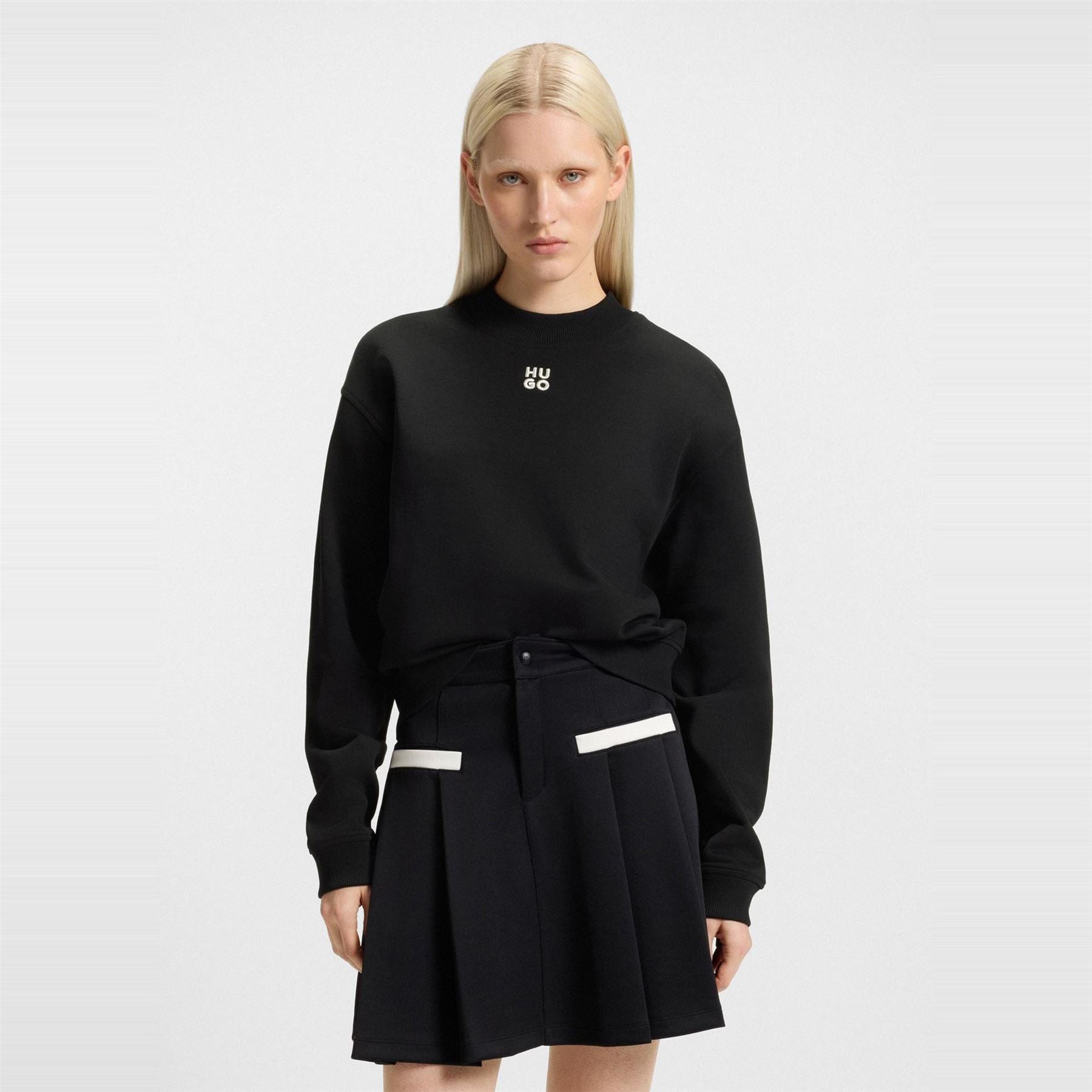 Hugo Hooded Regular Fit Sweatshirt