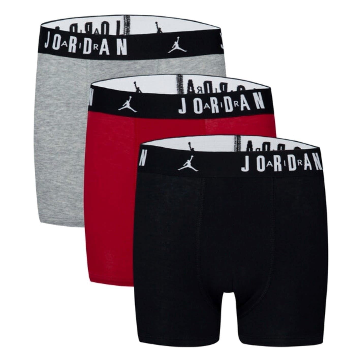 Air Jordan Junior Plain Design 3 Pack Boxer Brief