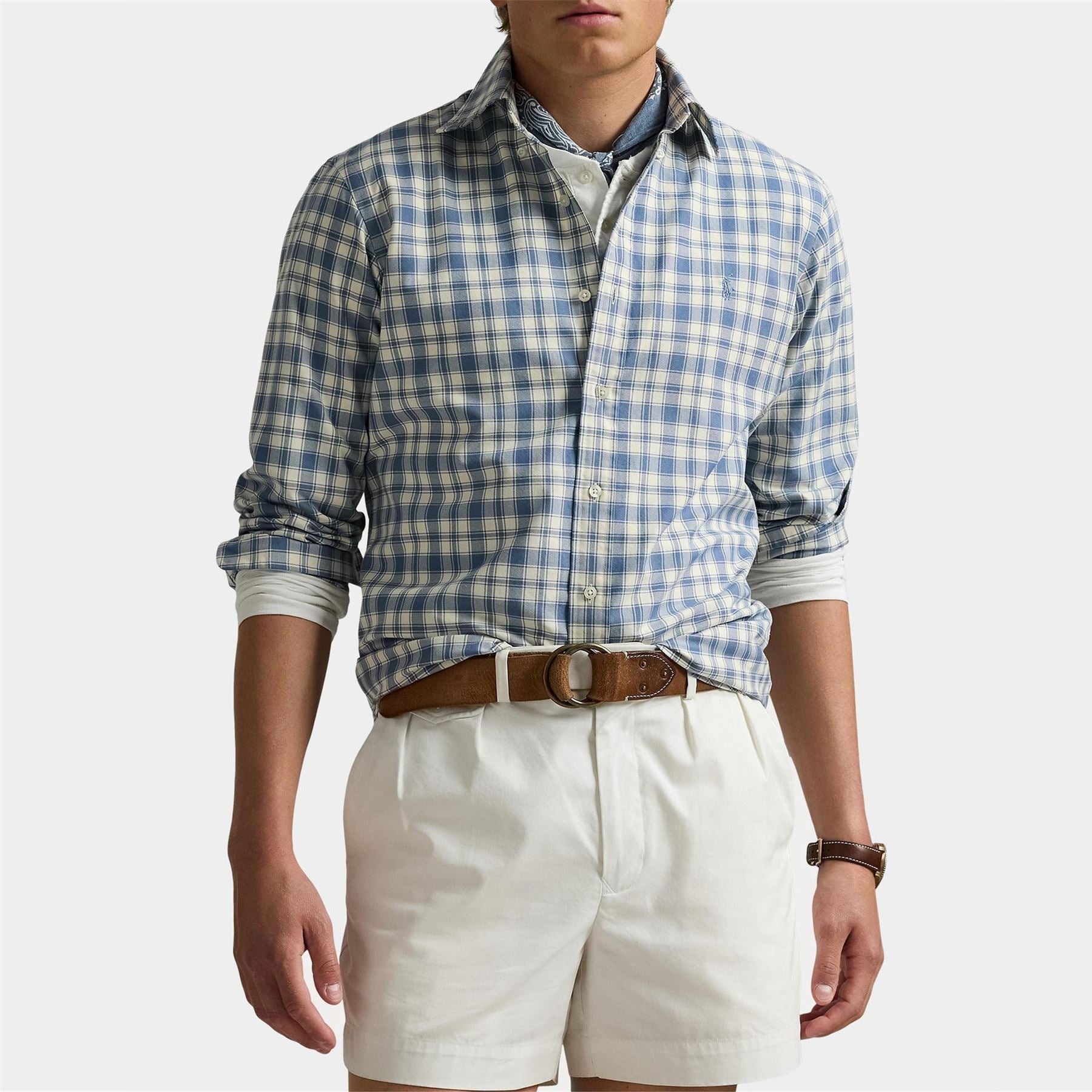 Polo Ralph Lauren Fit Plaid Oxford Shirt