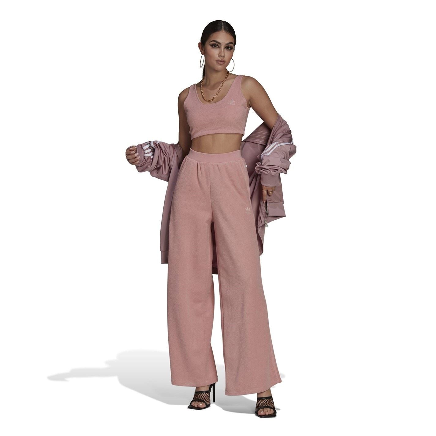 adidas Originals Cropped Scoop Neck Regular Fit Tank