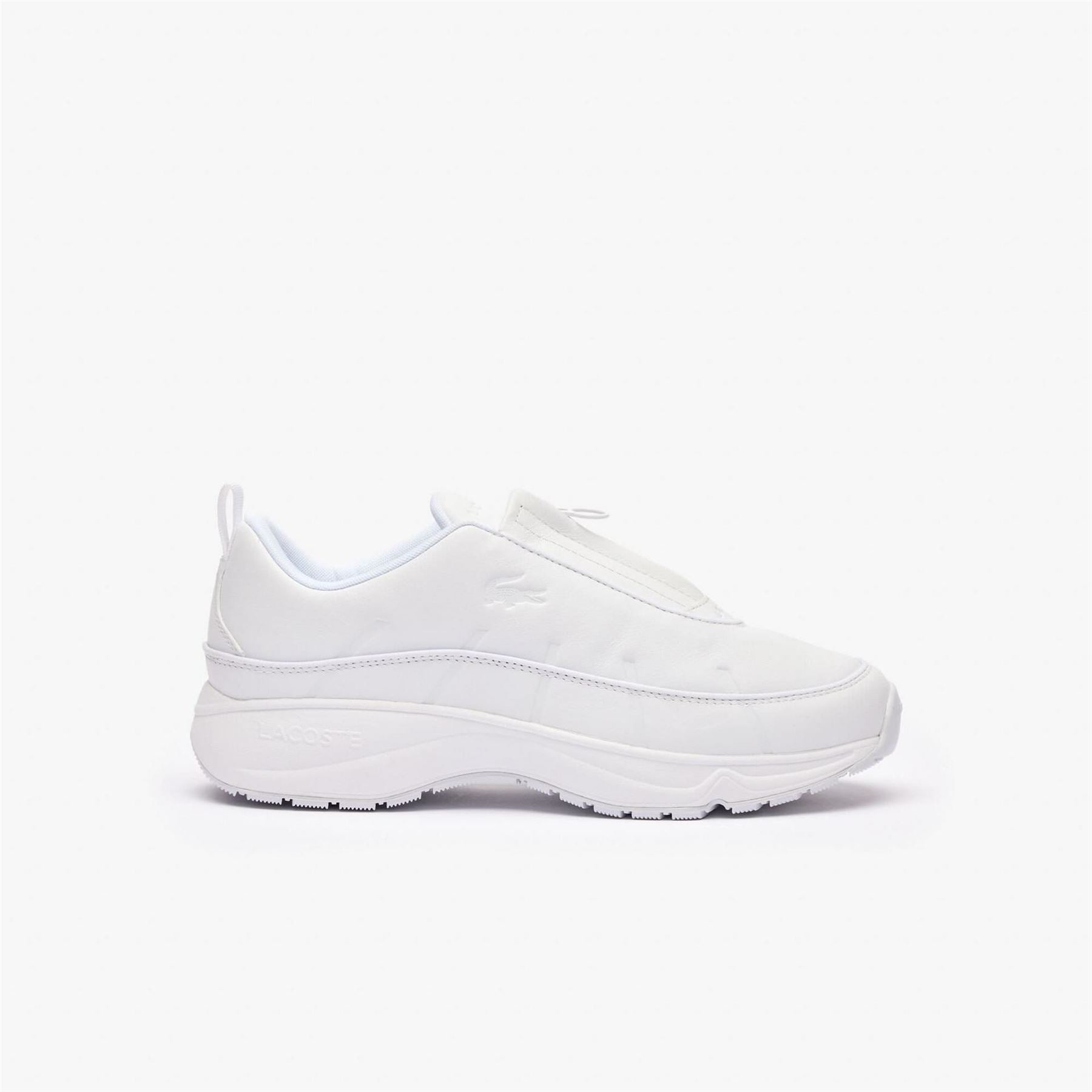 Lacoste Zip Og Leather Trainers