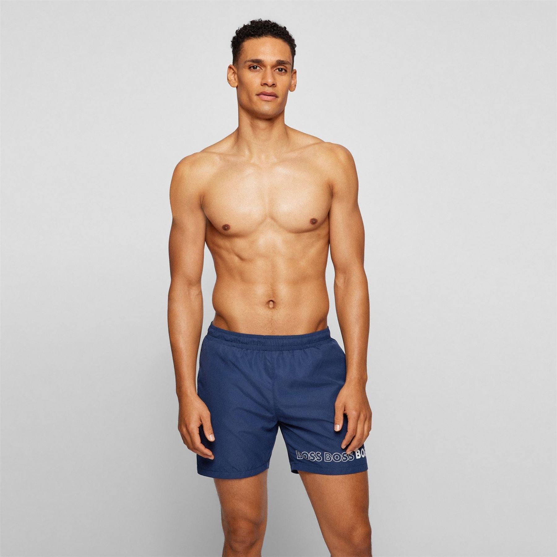 Boss Dolphin Swim Shorts, Recycled Polyester