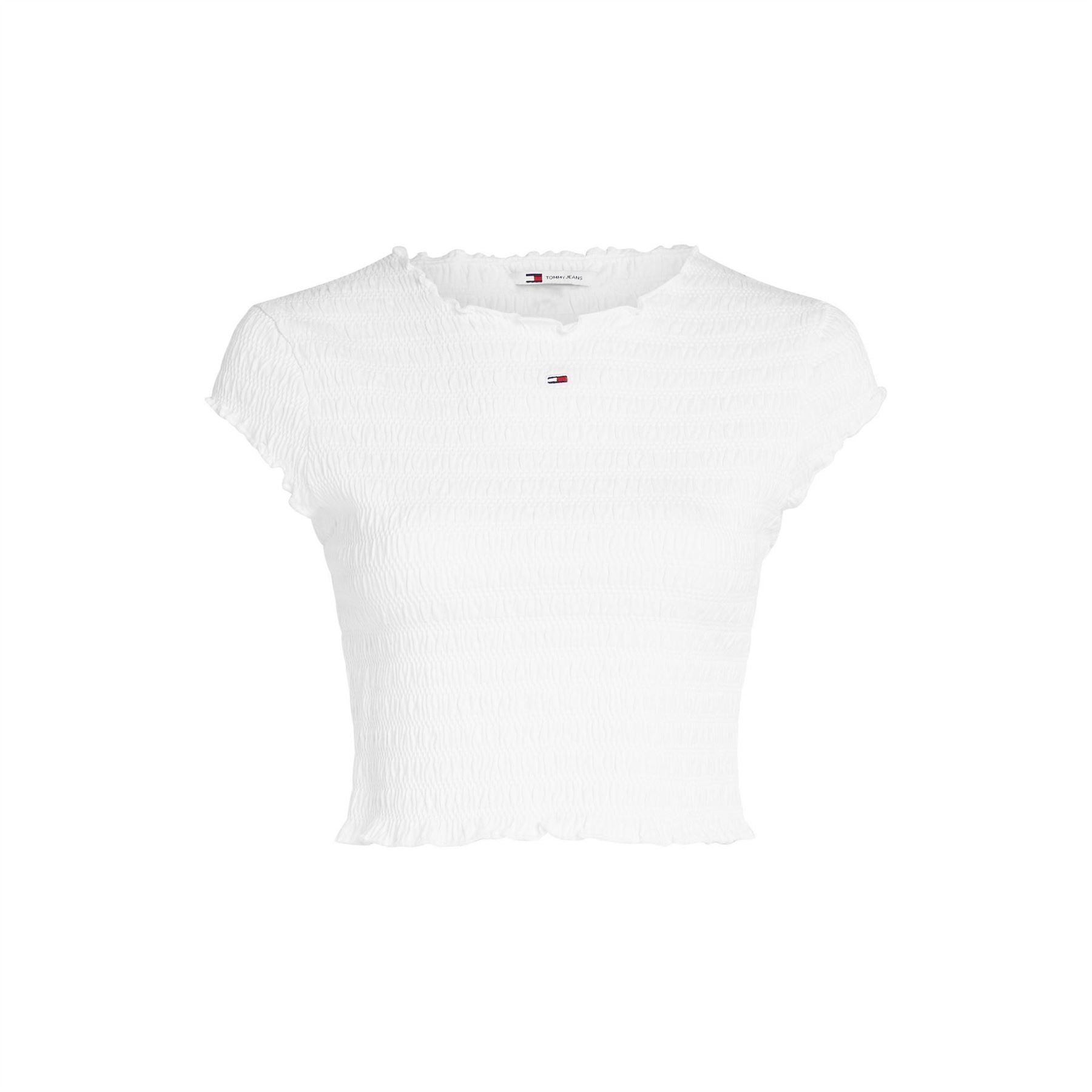 Tommy Jeans Slim Fit Cropped Crew Neck T-Shirt
