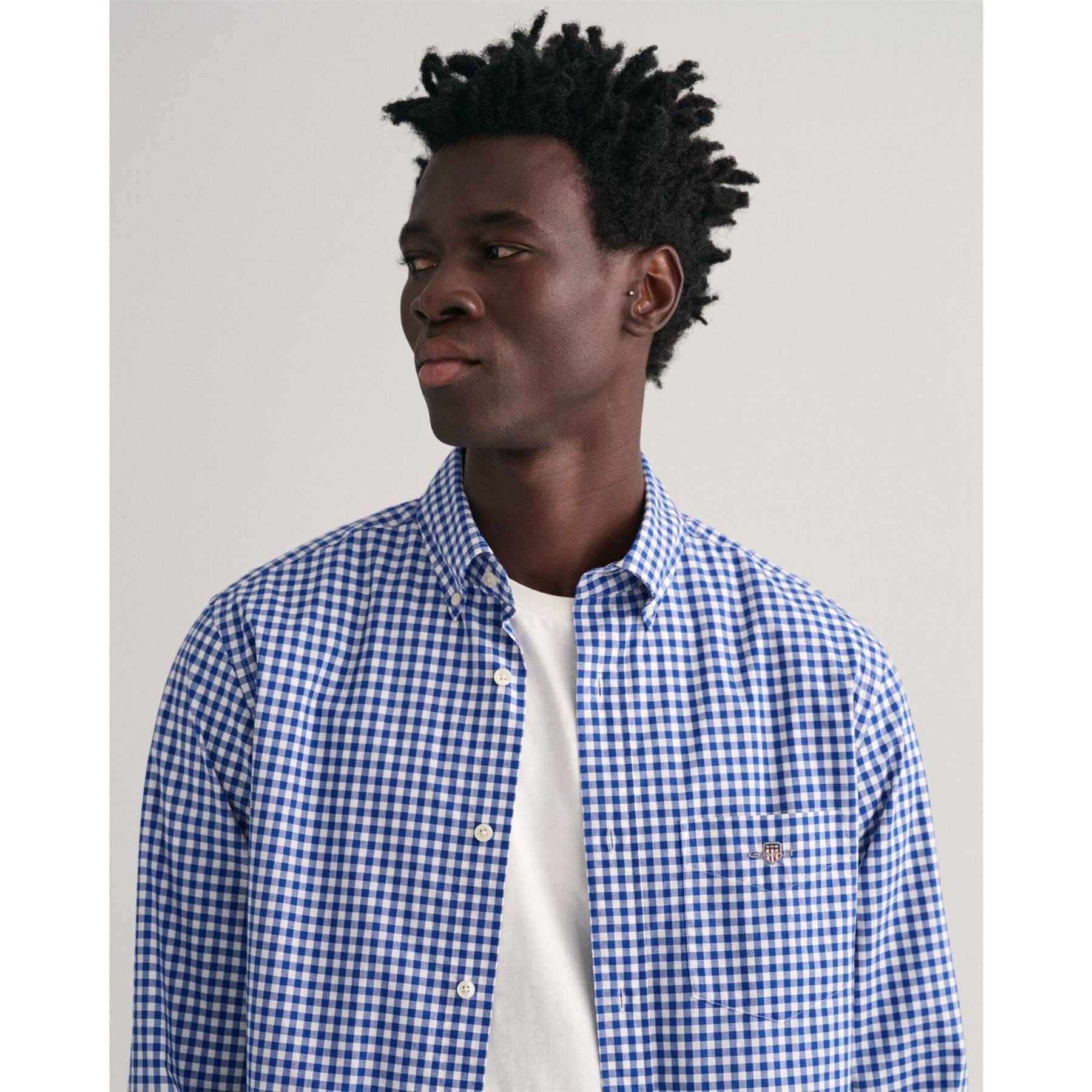 Gant Fit Gingham Poplin Shirt