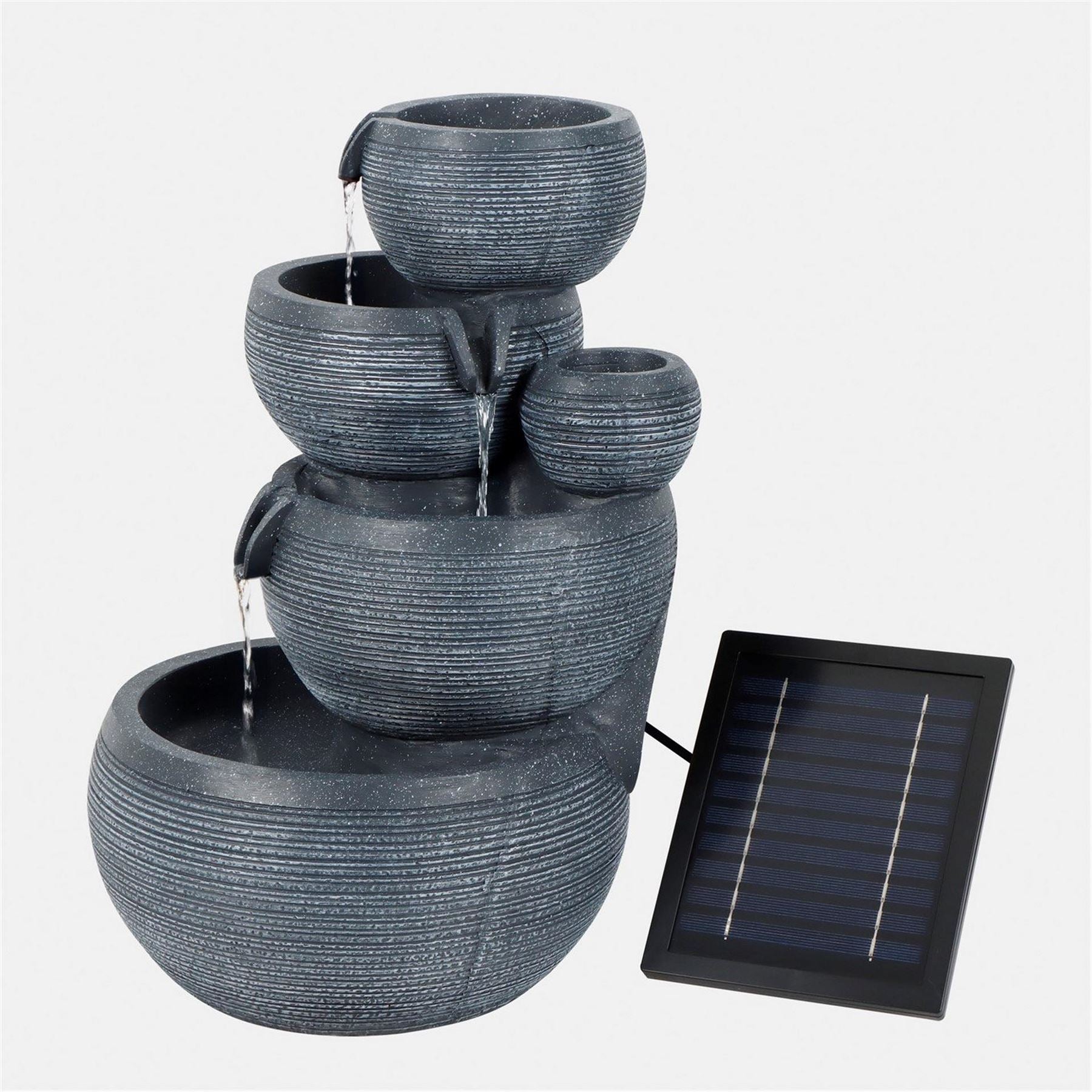Streetwize Water Feature With Battery Backup   Natural Cascade