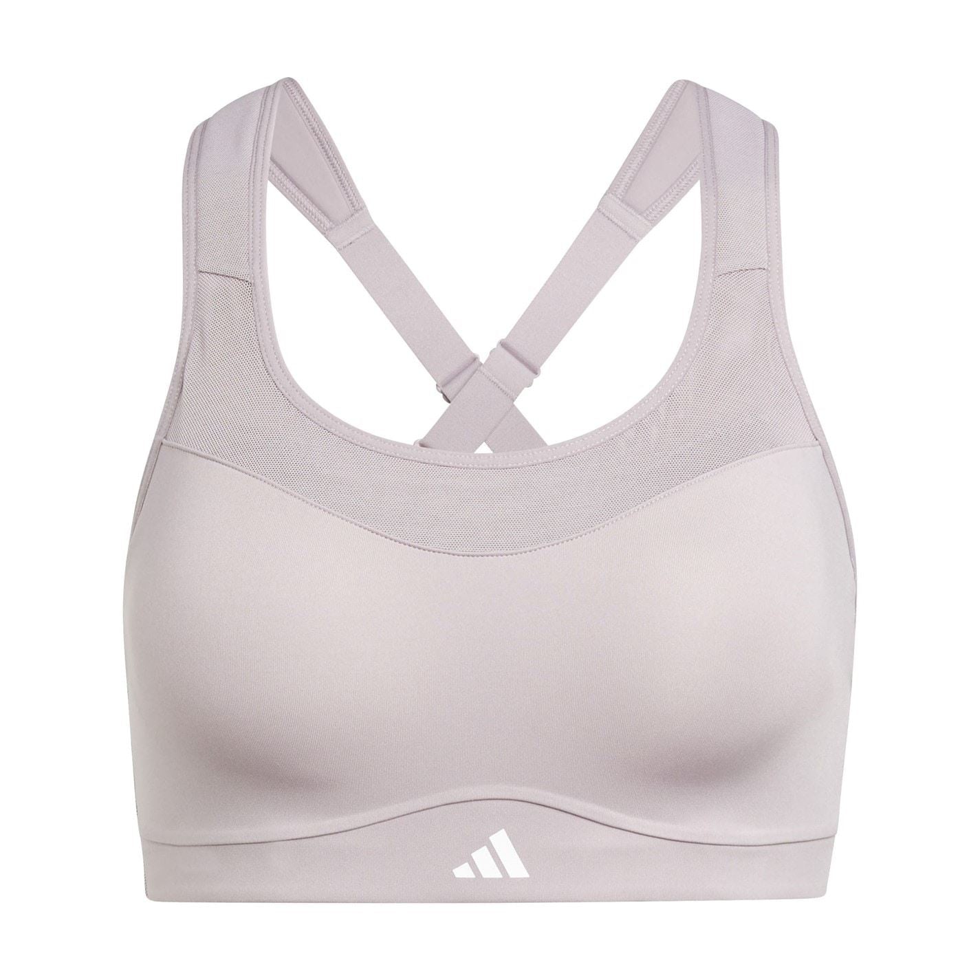 adidas Snug Fit Cropped Spaghetti Straps Sports Bra