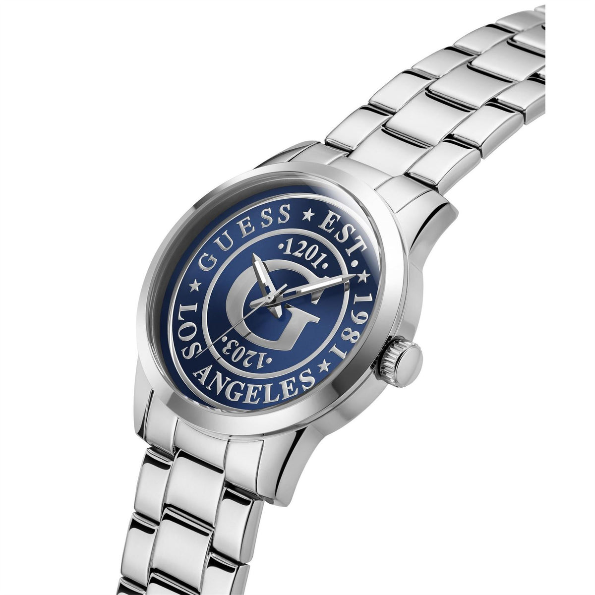 Guess Fashion Analogue Steel Bracelet Watch