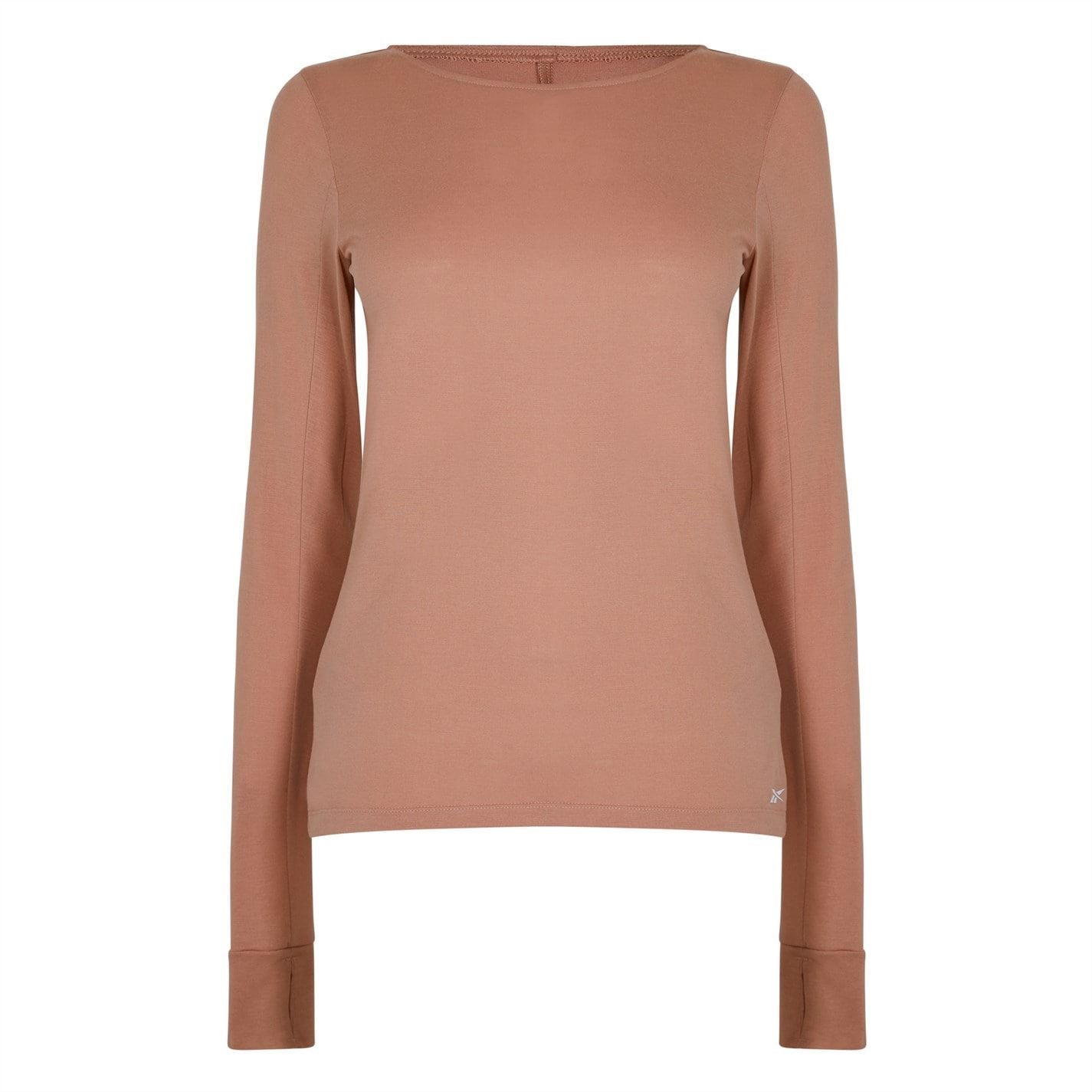 Reebok Womens Workout Ready Supremium Long Sleeve Top T Long Sle Gym