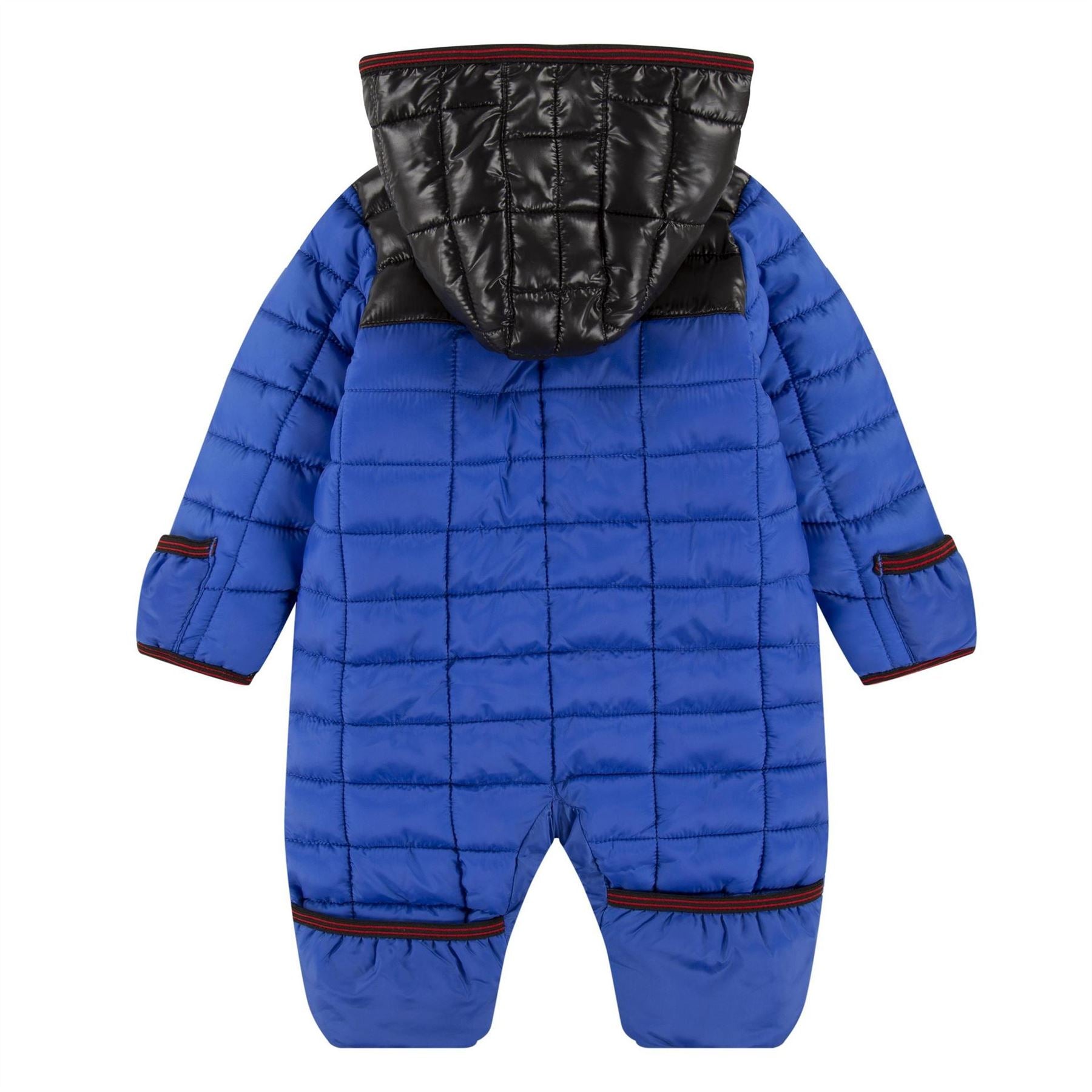 Nike Hooded Neck Plaid Patterned Long Sleeve Snowsuit