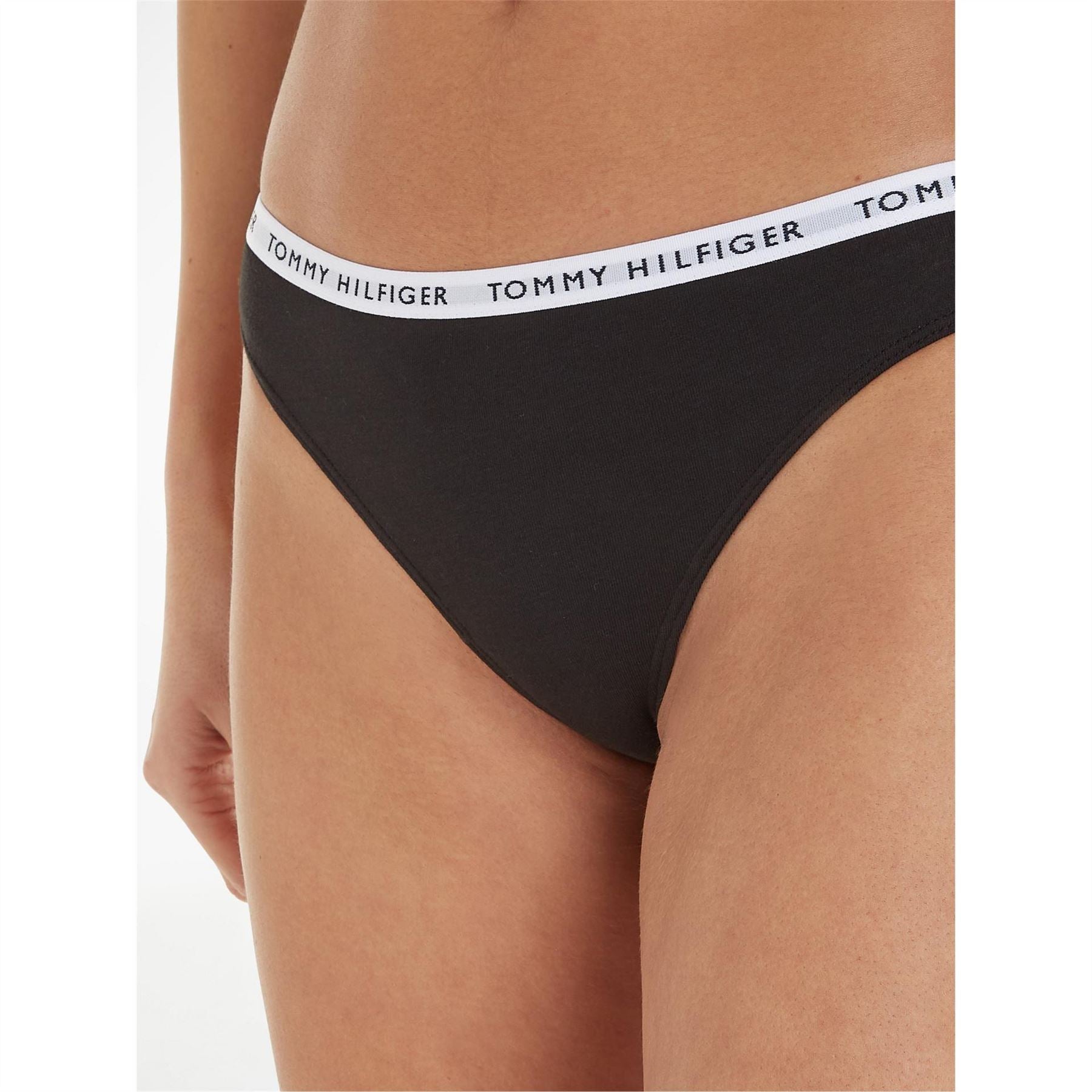 Tommy Hilfiger Womens Bodywear 3 Pack Thong Briefs