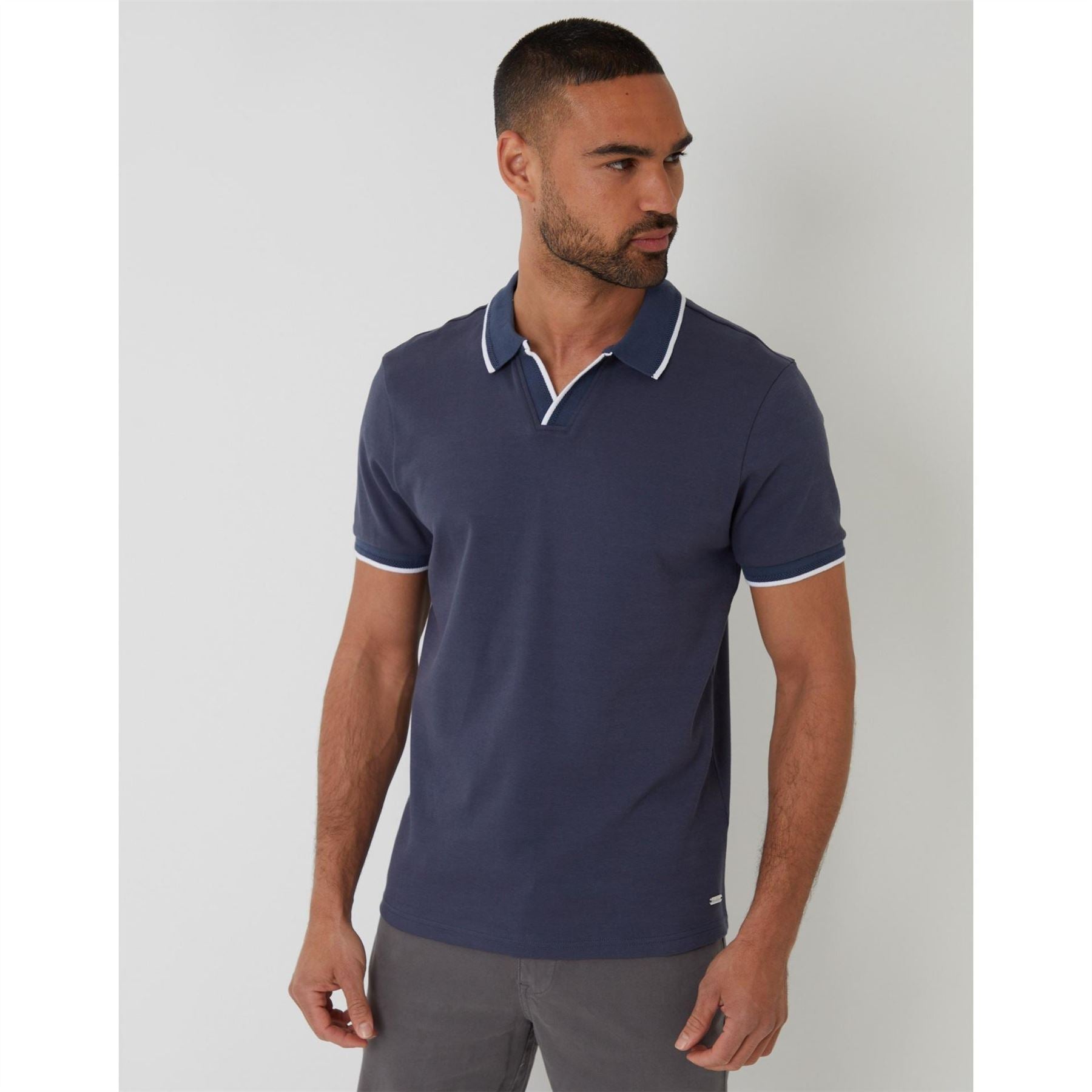 Threadbare Polo Marriage Regular Fit Short Sleeve Shirt