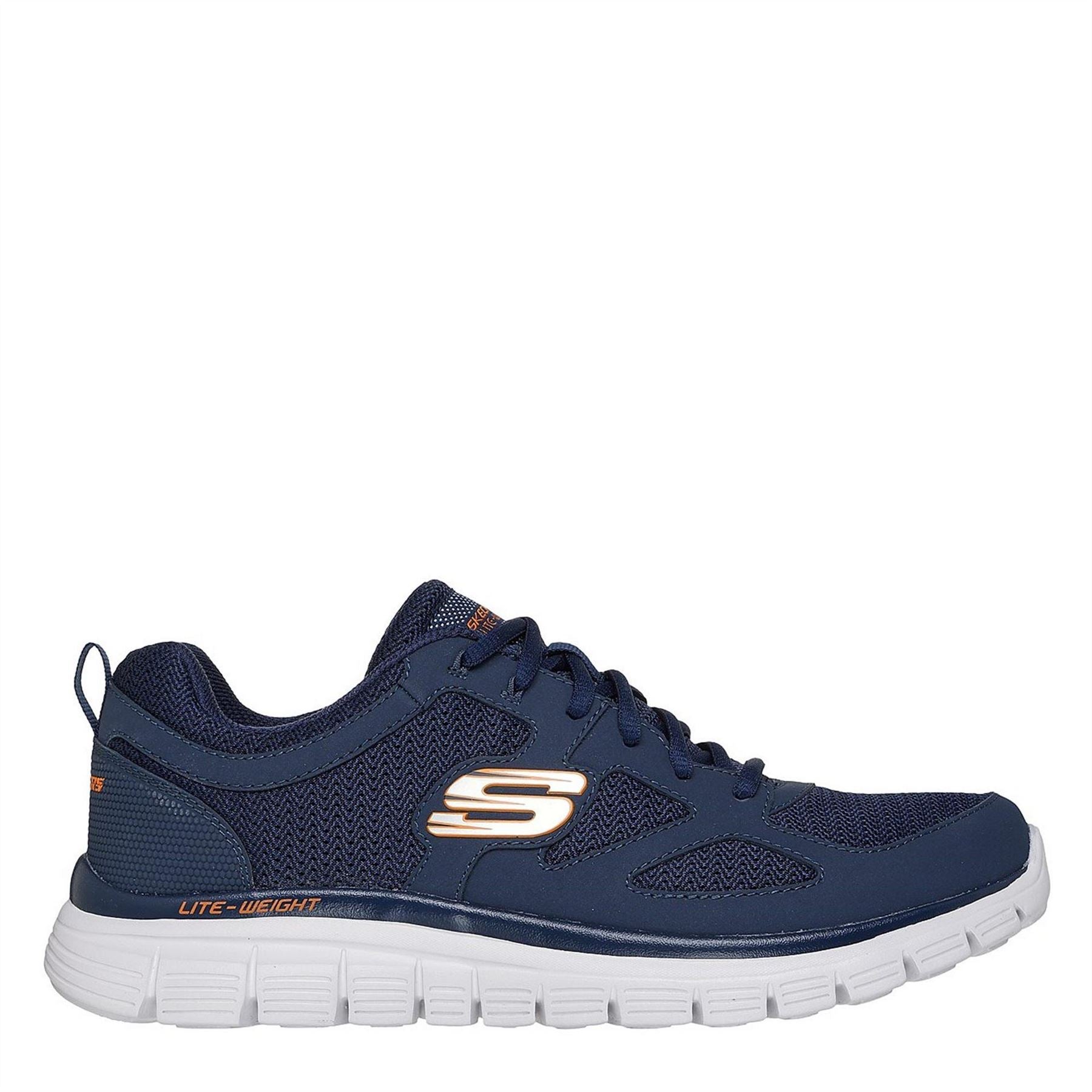 Skechers Mens Flex Burns Agoura Trainers