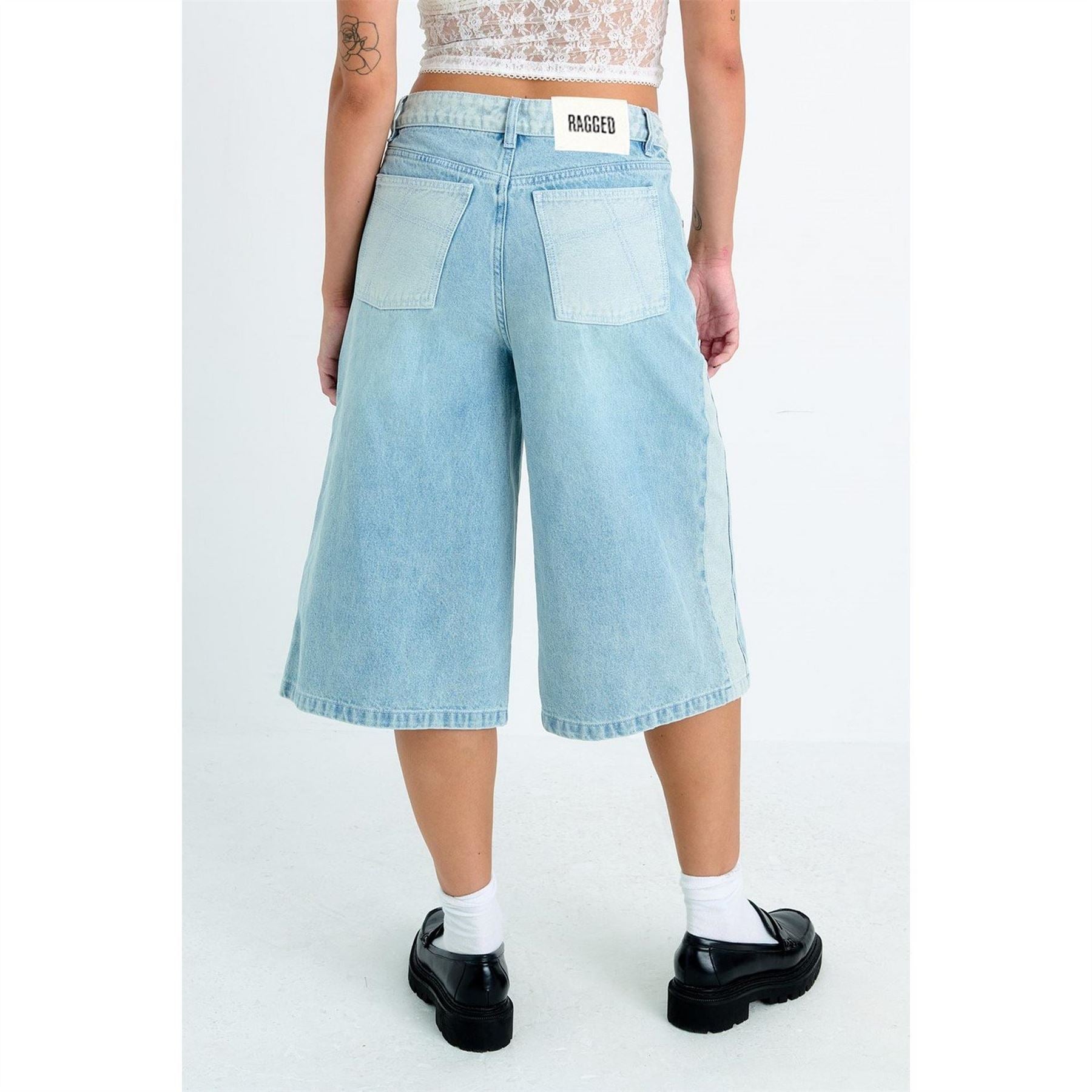 The Ragged Priest Highway Jort Denim Shorts