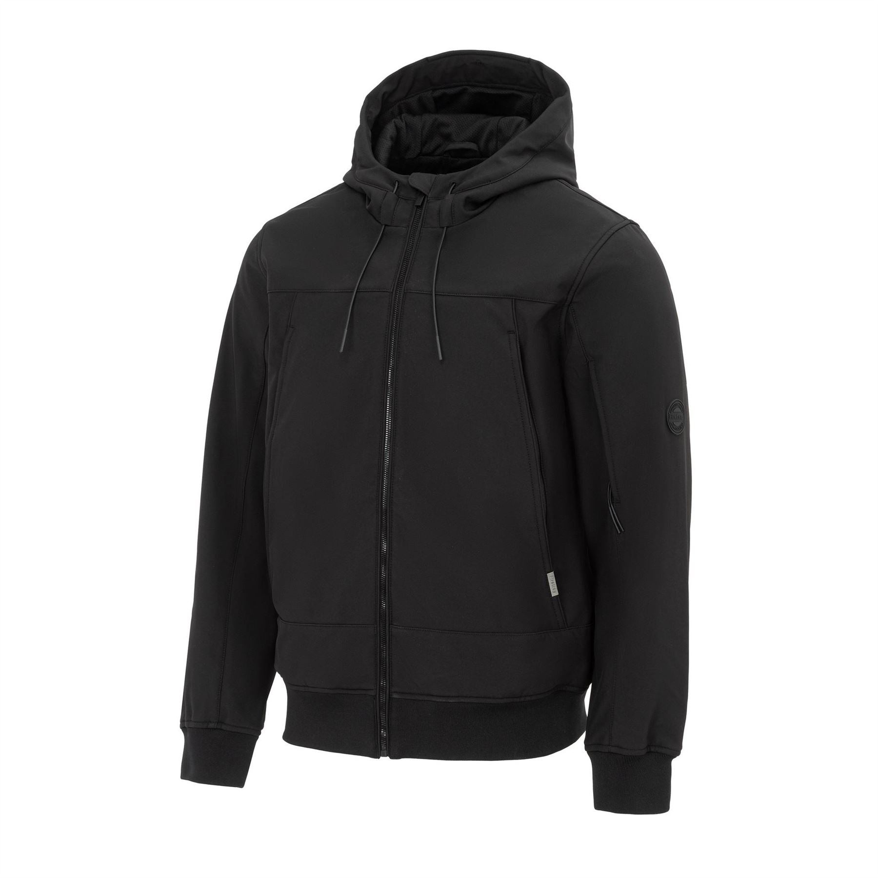 Firetrap Pocket Hooded Long Sleeve Softshell Jacket