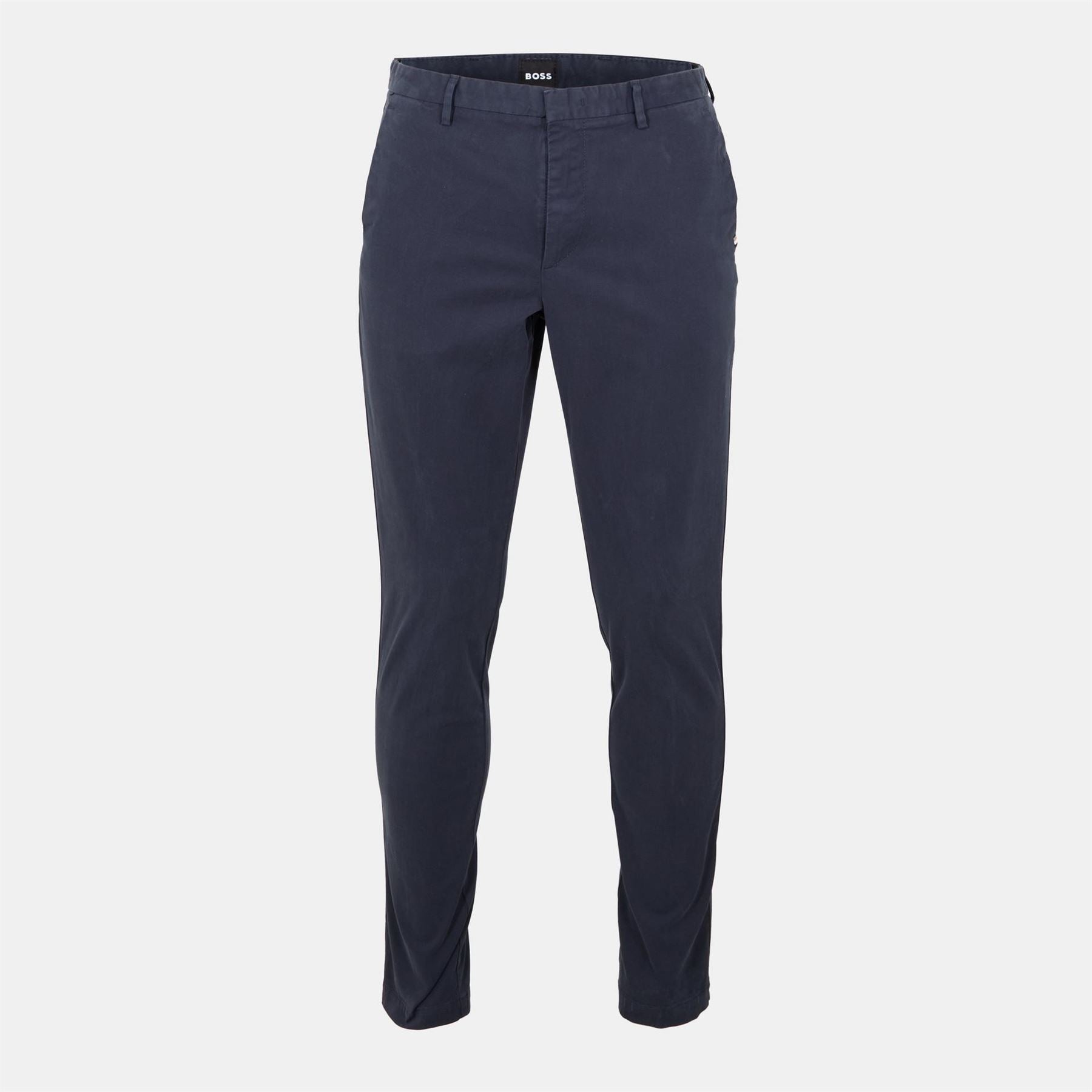 Boss Kaito3 D Solid Patterned Straight Chinos