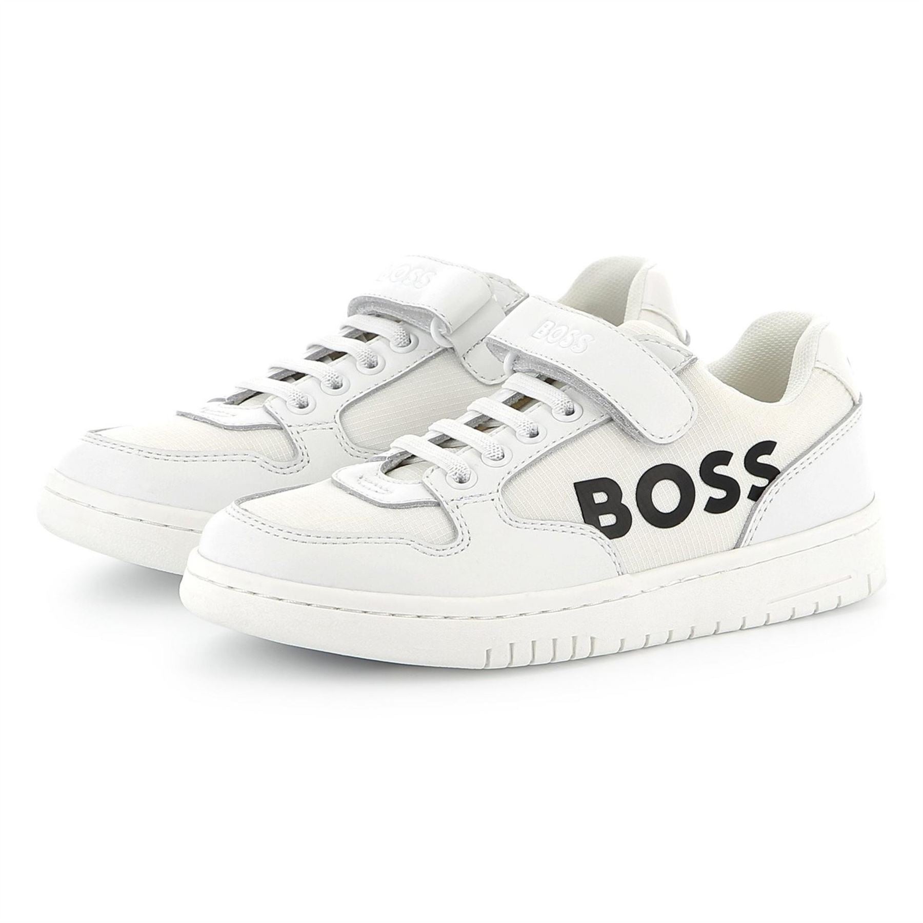 Boss Logo Contrast Low Top Trainers